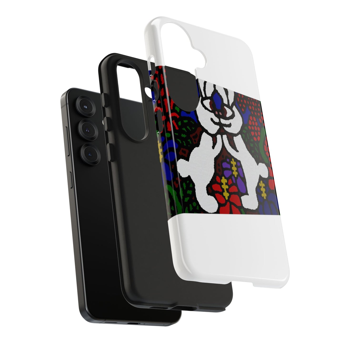 Bunnies in love Tough Phone Case