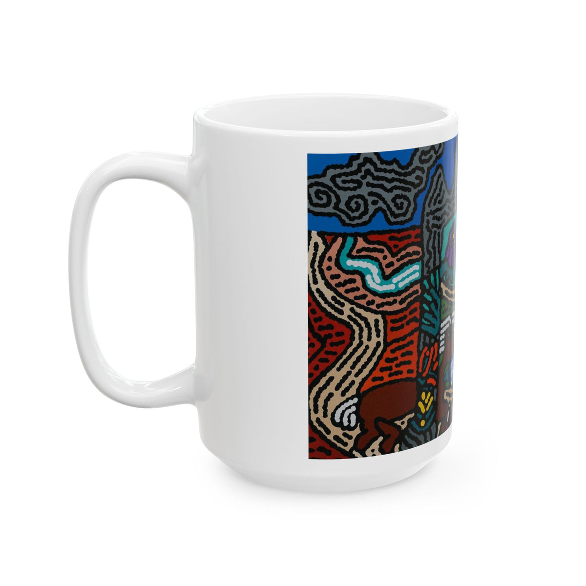 Going to the valley of hope and prosperity Ceramic Mug