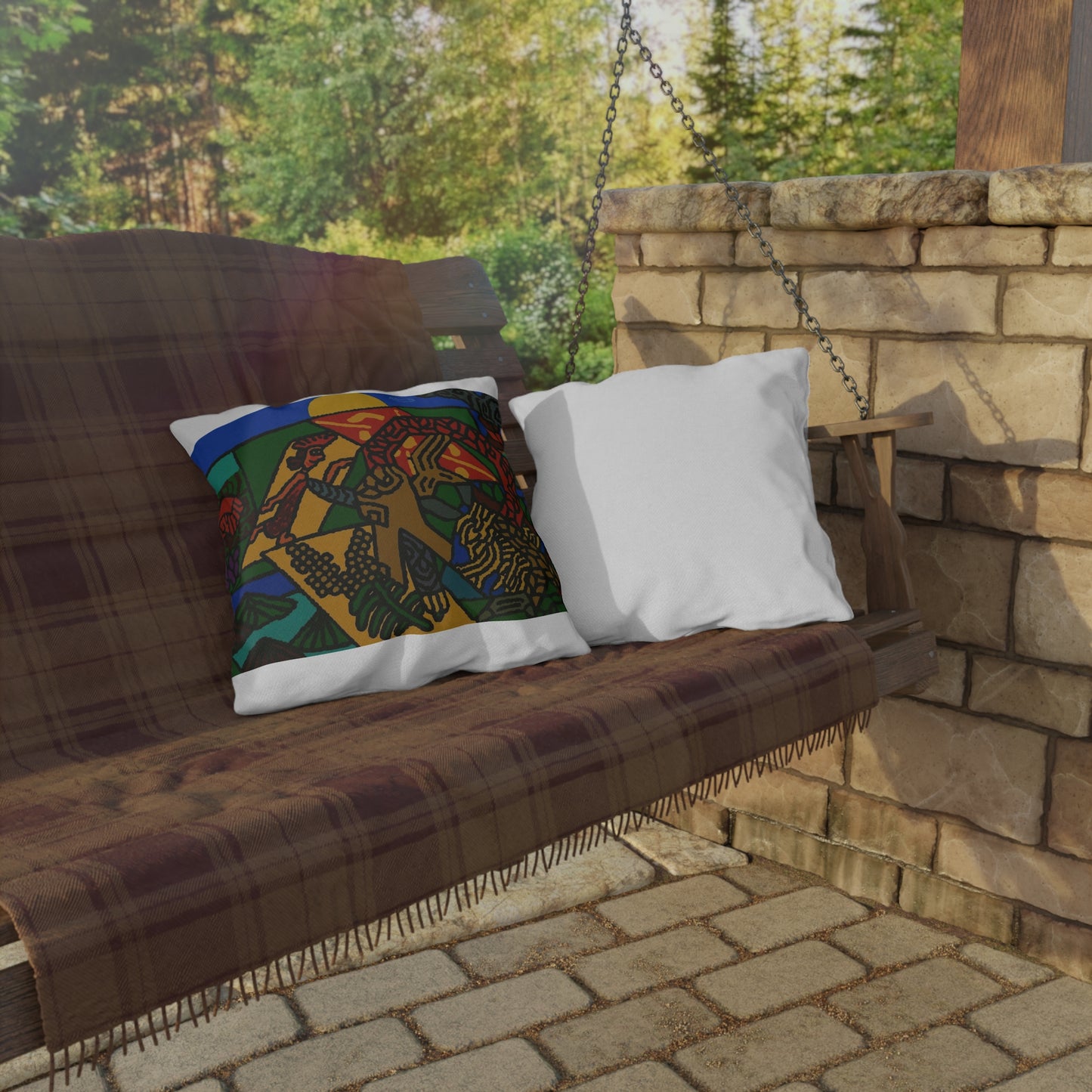 Drawing your own destiny — Outdoor Pillow