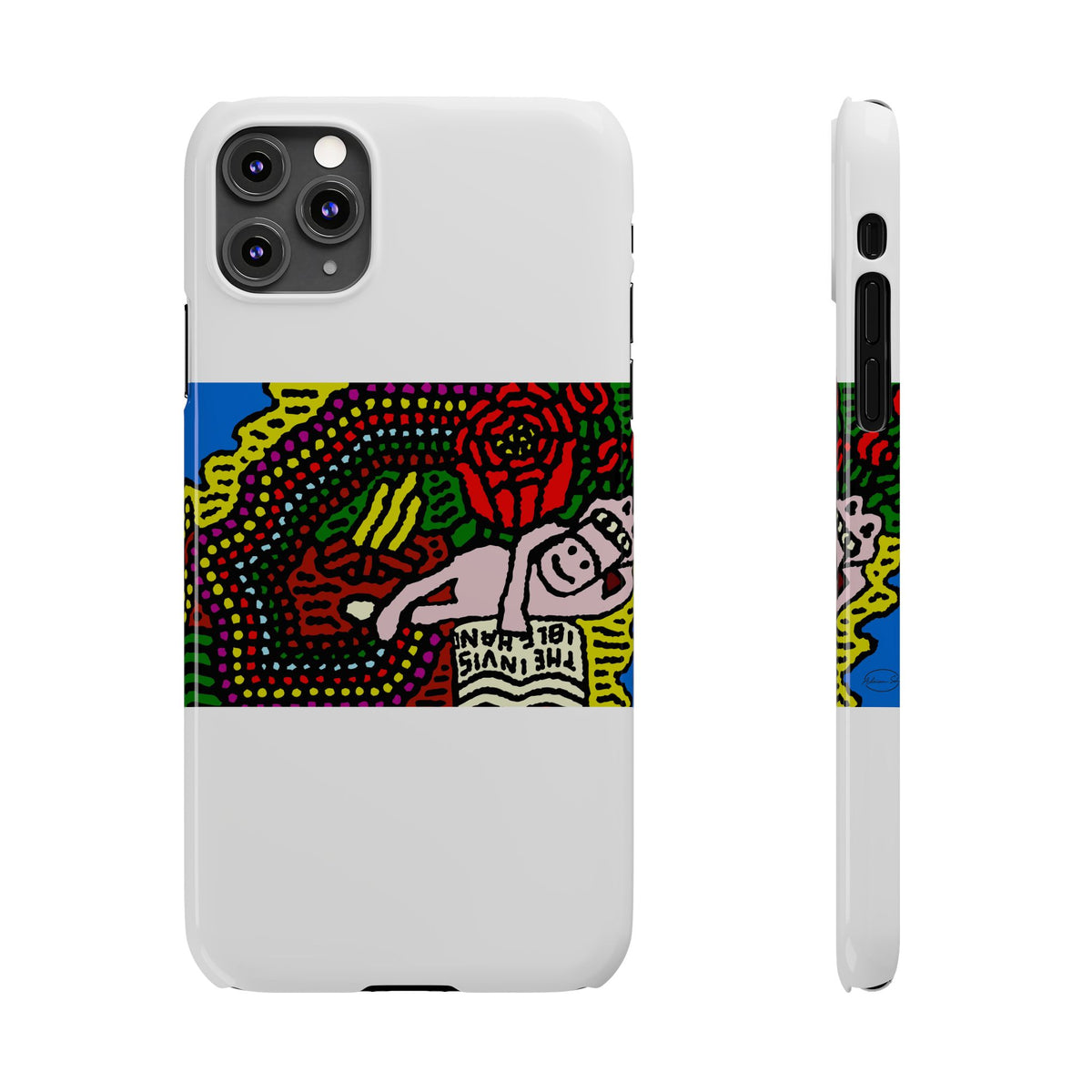 Enjoying our companionship Slim Phone Case