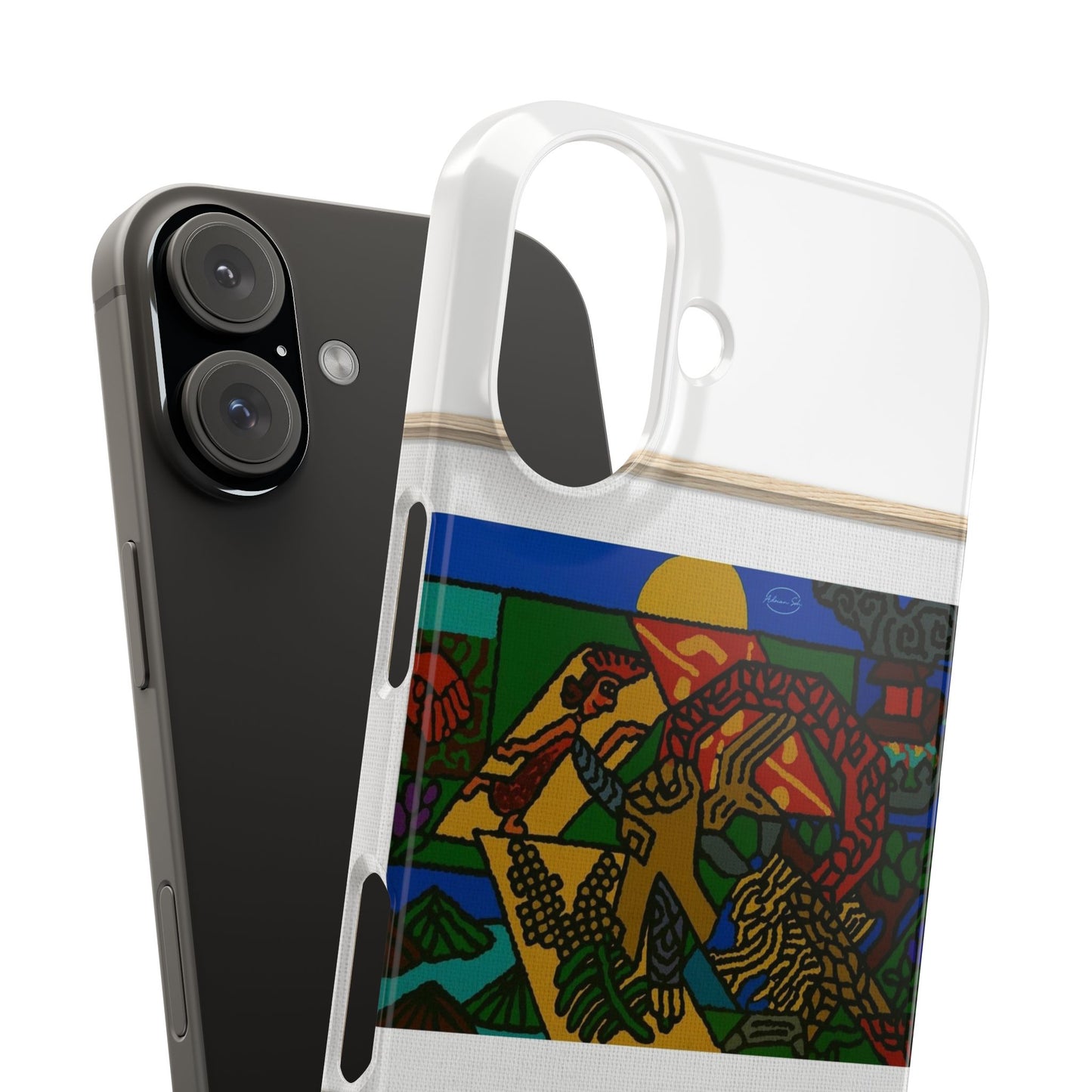 Drawing your own destiny Slim Phone Case