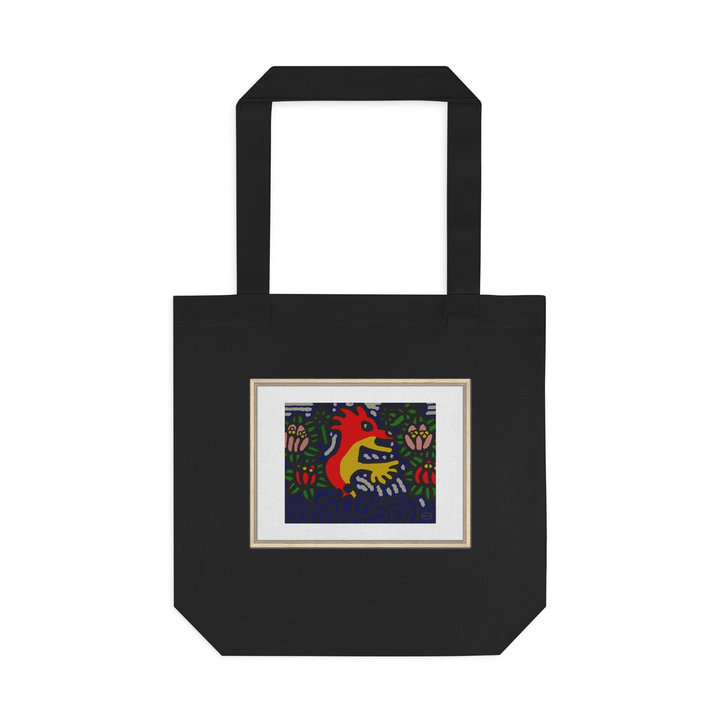 Breaking through the surface of a lotus pond Classic Tote Bag
