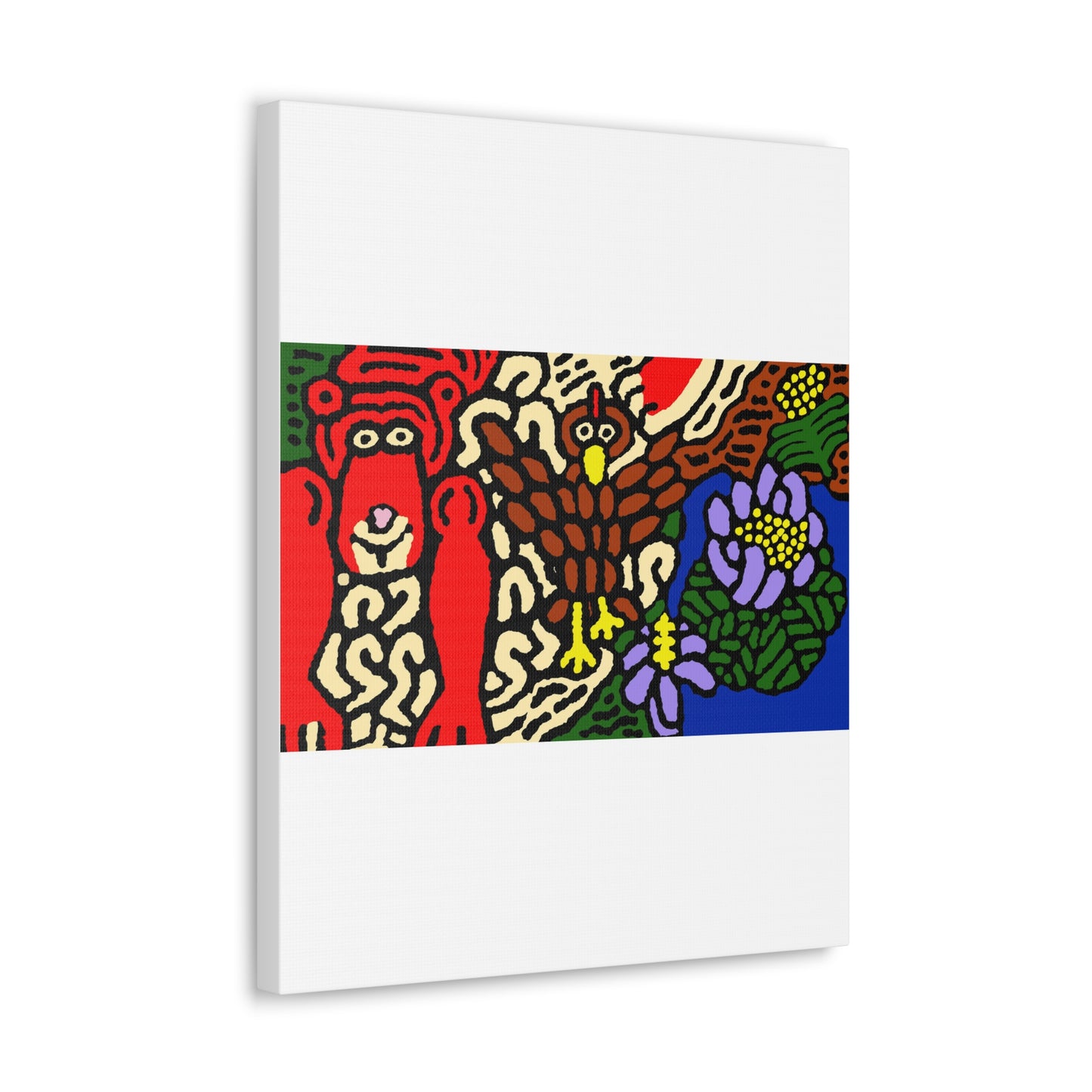 Friendly competition Canvas (Large)