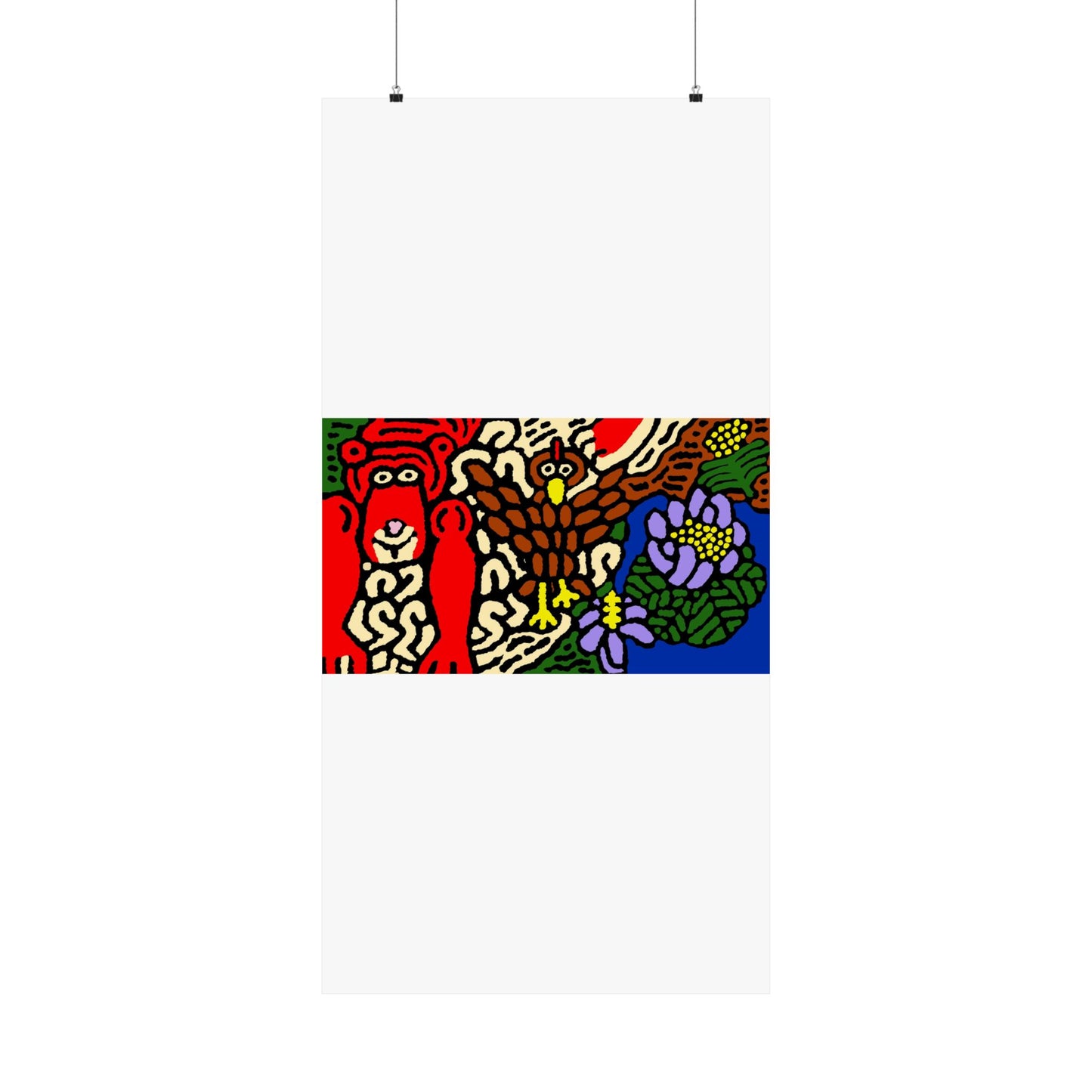 Friendly competition Matte Poster Vertical (Small)