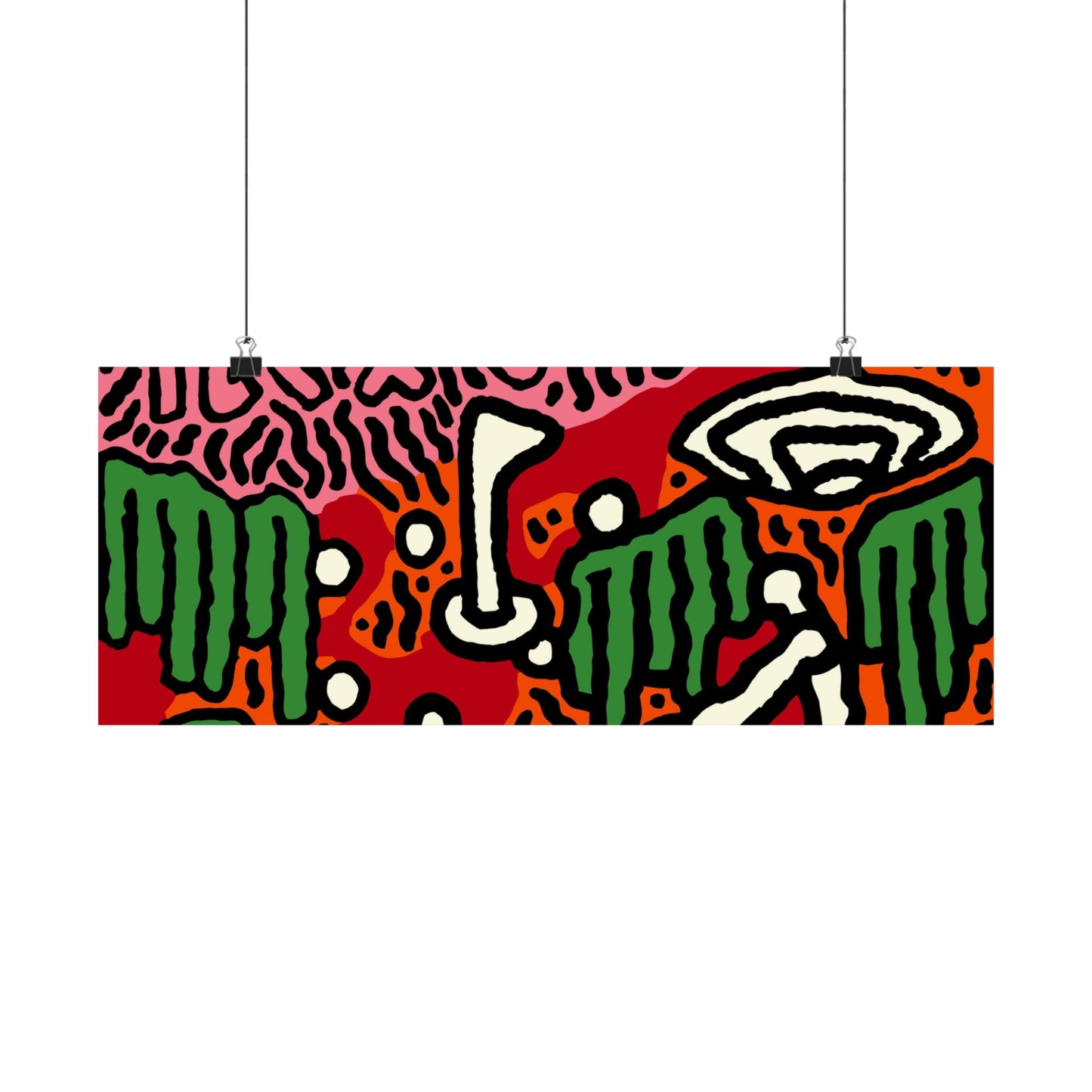 Hitting holes in one throughout life Matte Poster Horizontal (Small)