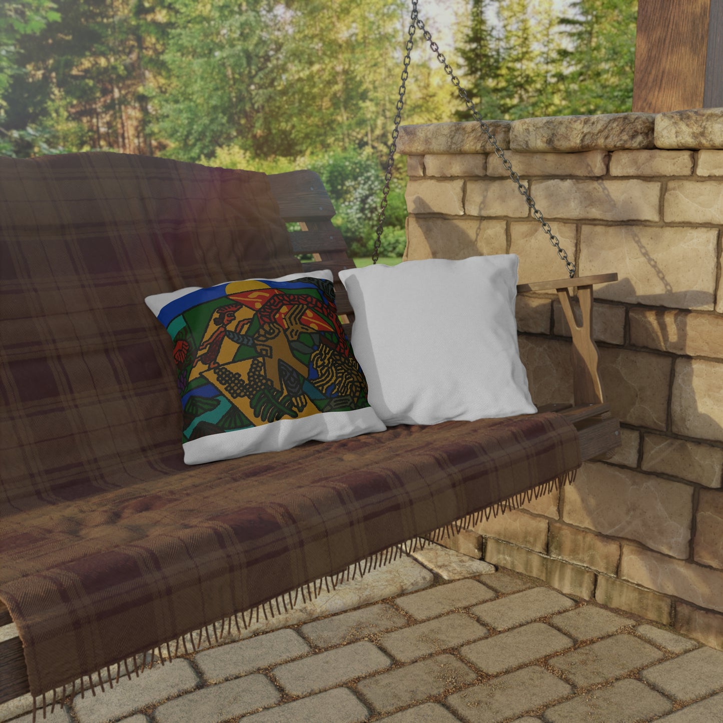 Drawing your own destiny — Outdoor Pillow