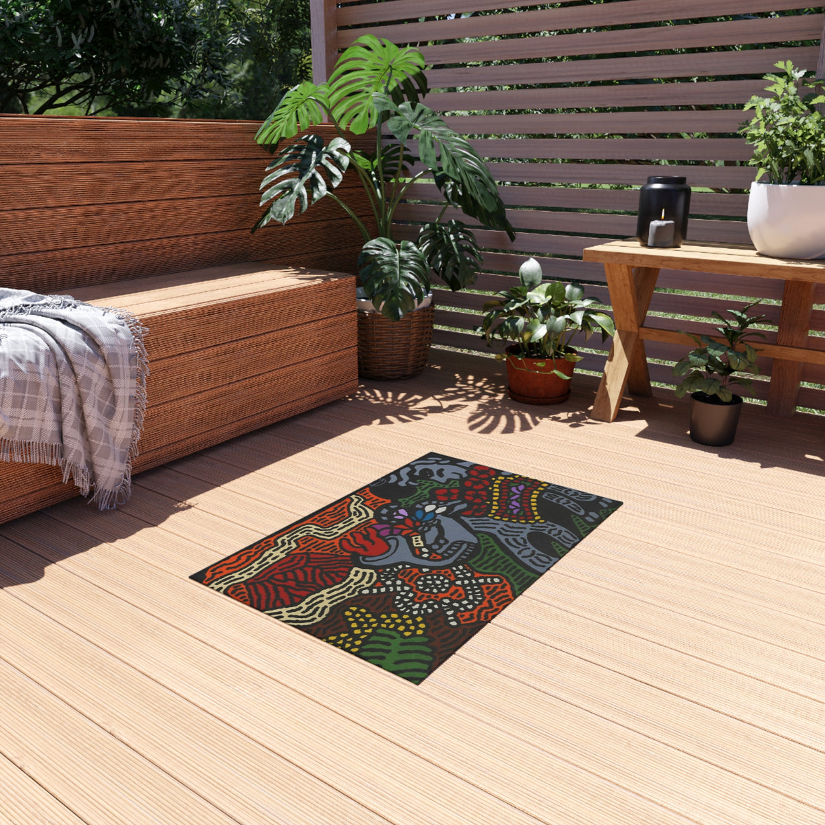 The end of an amazing long life journey — Outdoor Rug