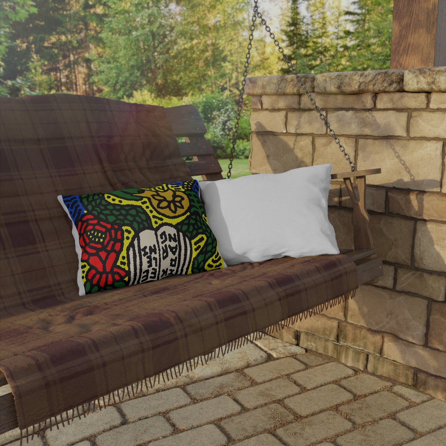Shining a light on knowledge — Outdoor Pillow