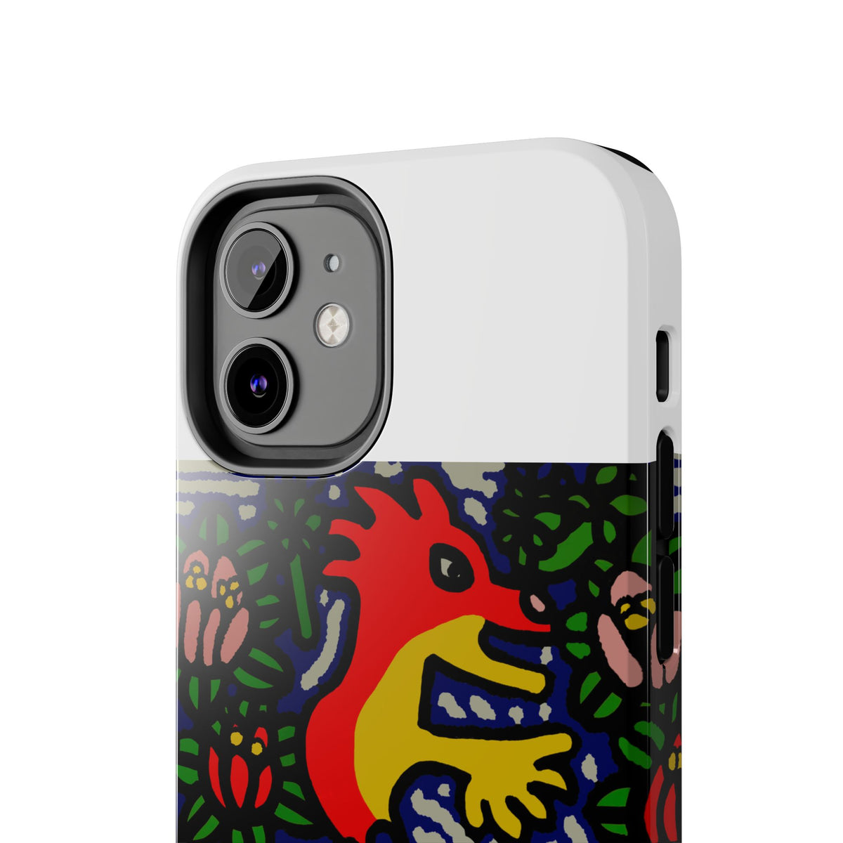 Breaking through the surface of a lotus pond Tough Phone Case
