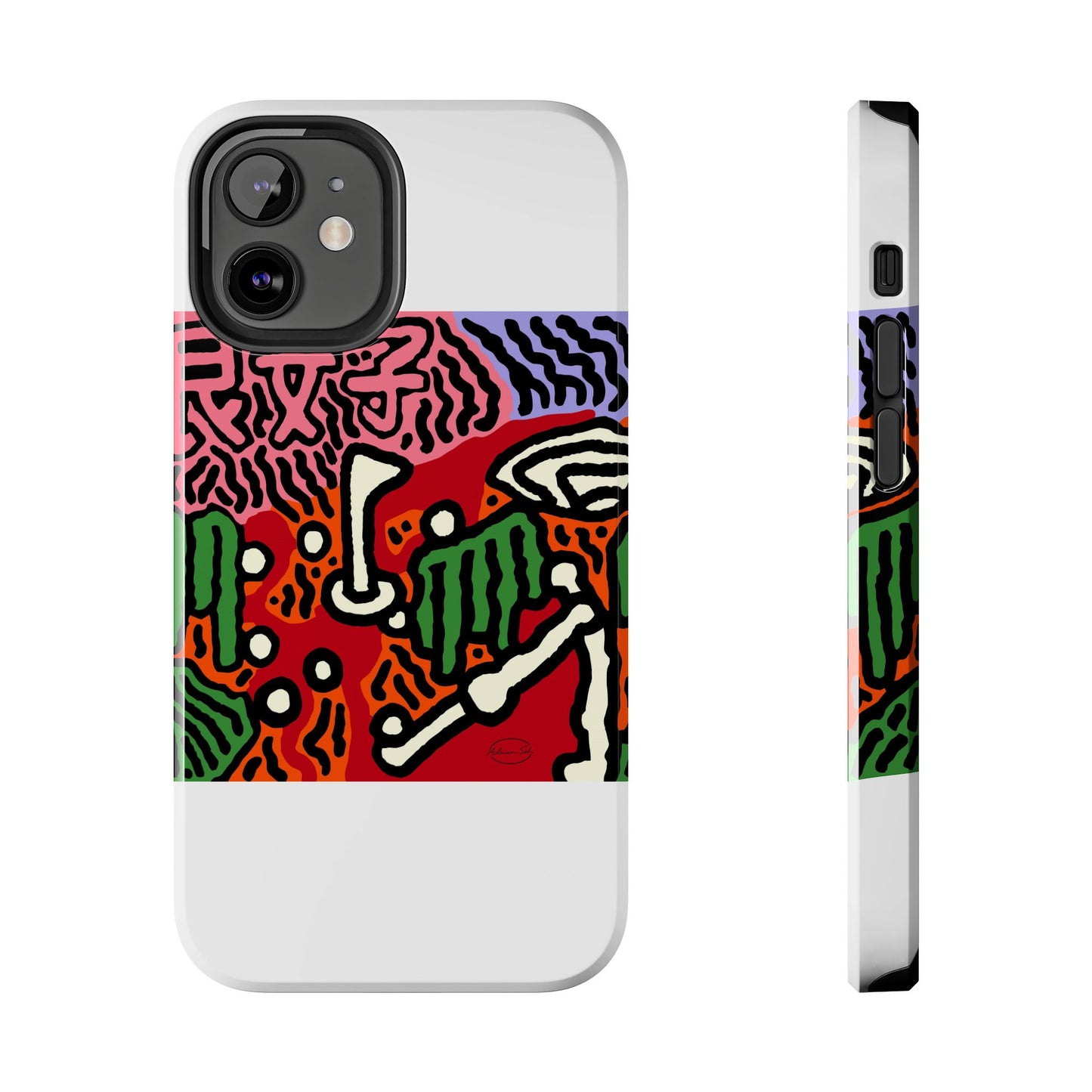 Hitting holes in one throughout life Tough Phone Case