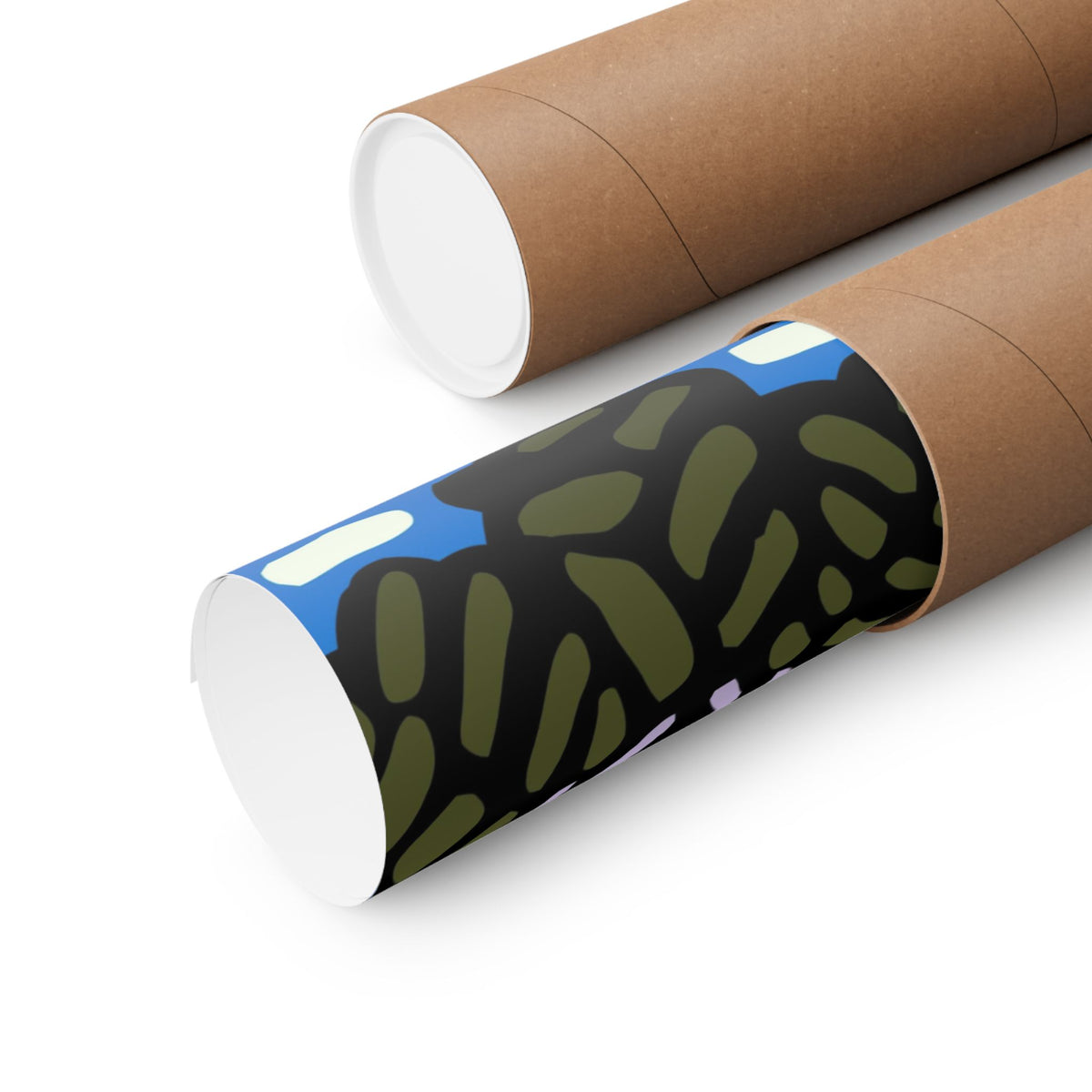The Sri Lankan water lilies meets the Australian wattle Matte Poster Horizontal (Large)