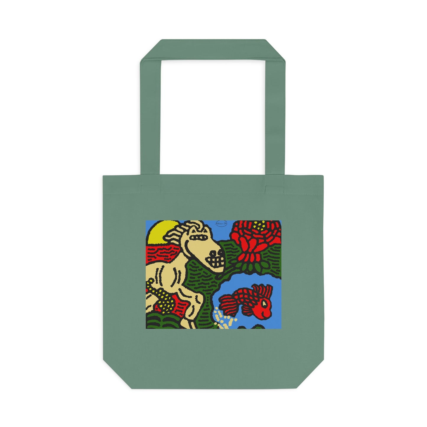 Galloping carefree through life Classic Tote Bag