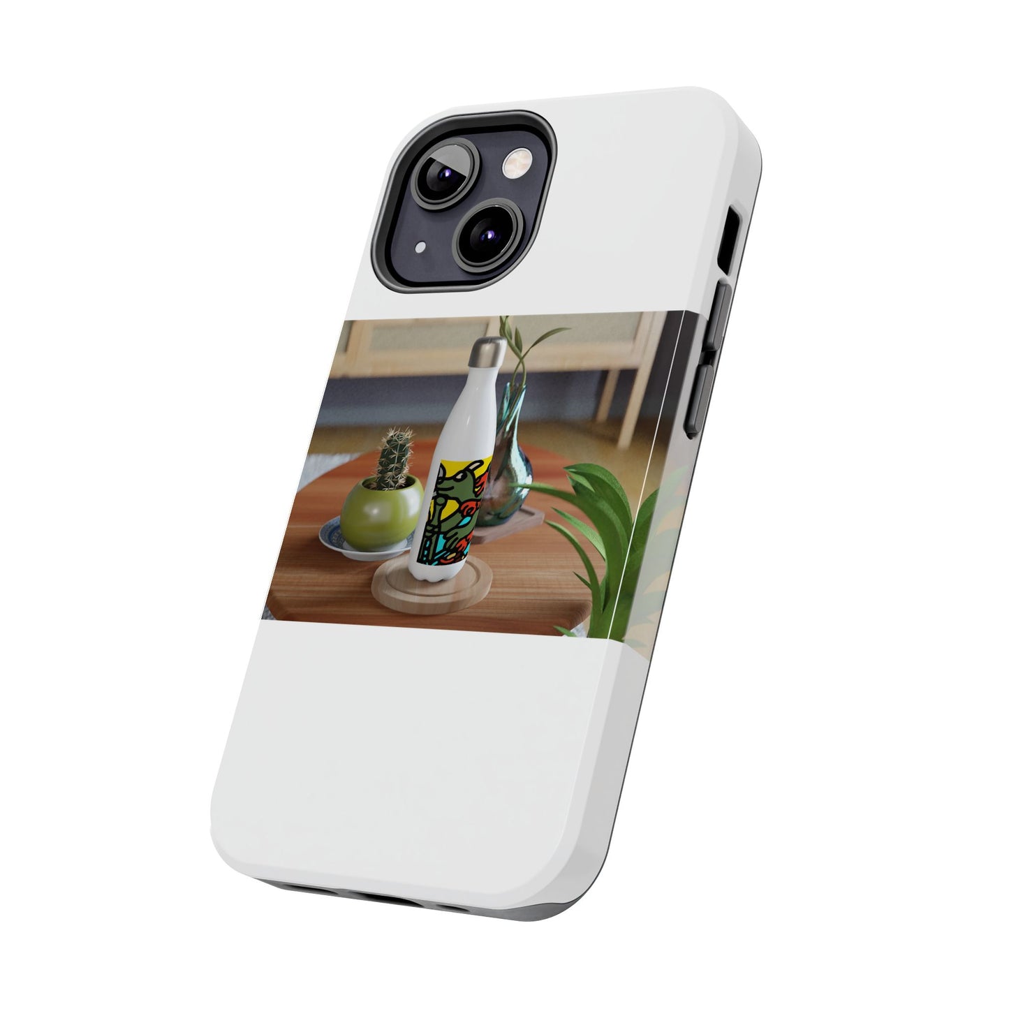 Two dragons enjoying a feast together Tough Phone Case