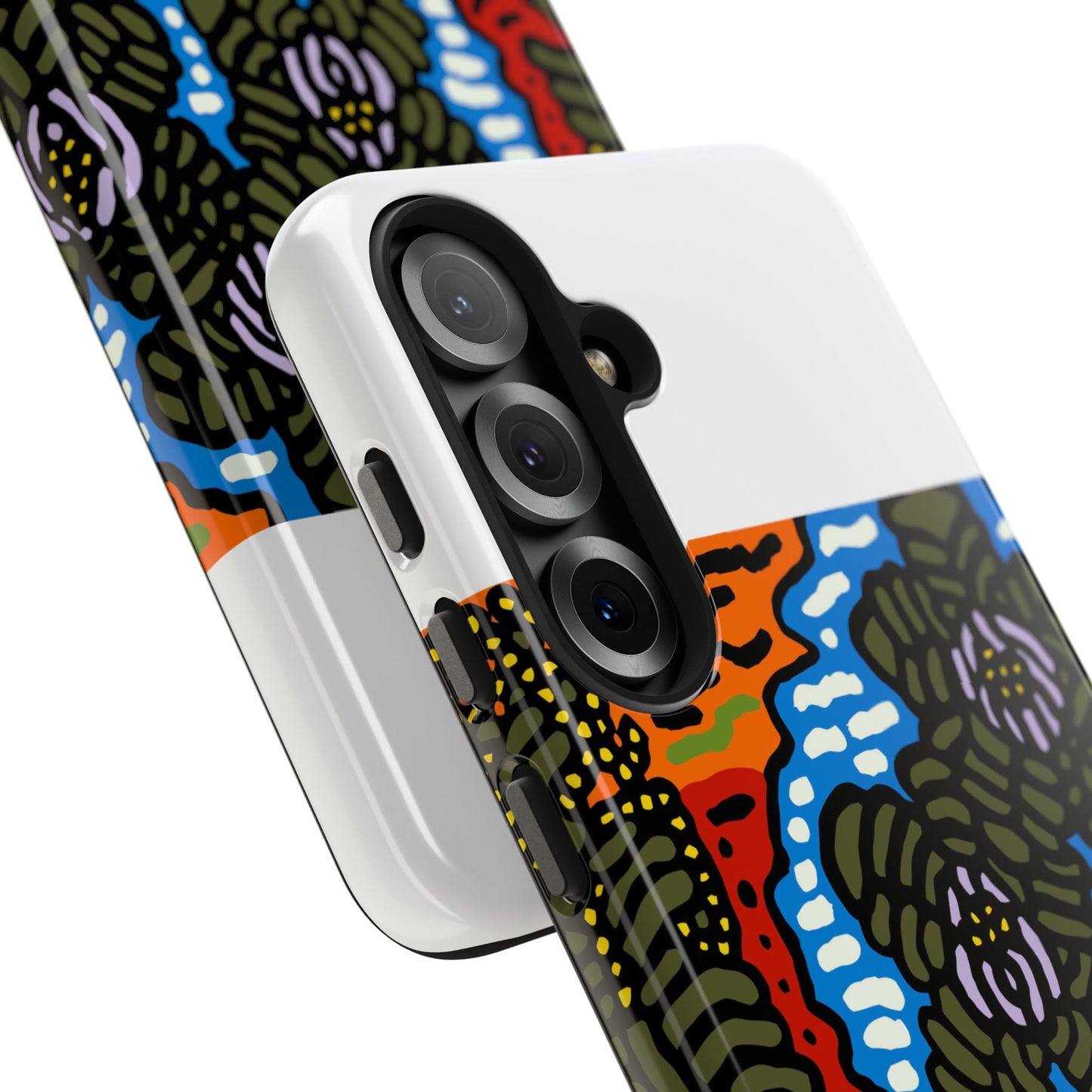 The Sri Lankan water lilies meets the Australian wattle Tough Phone Case