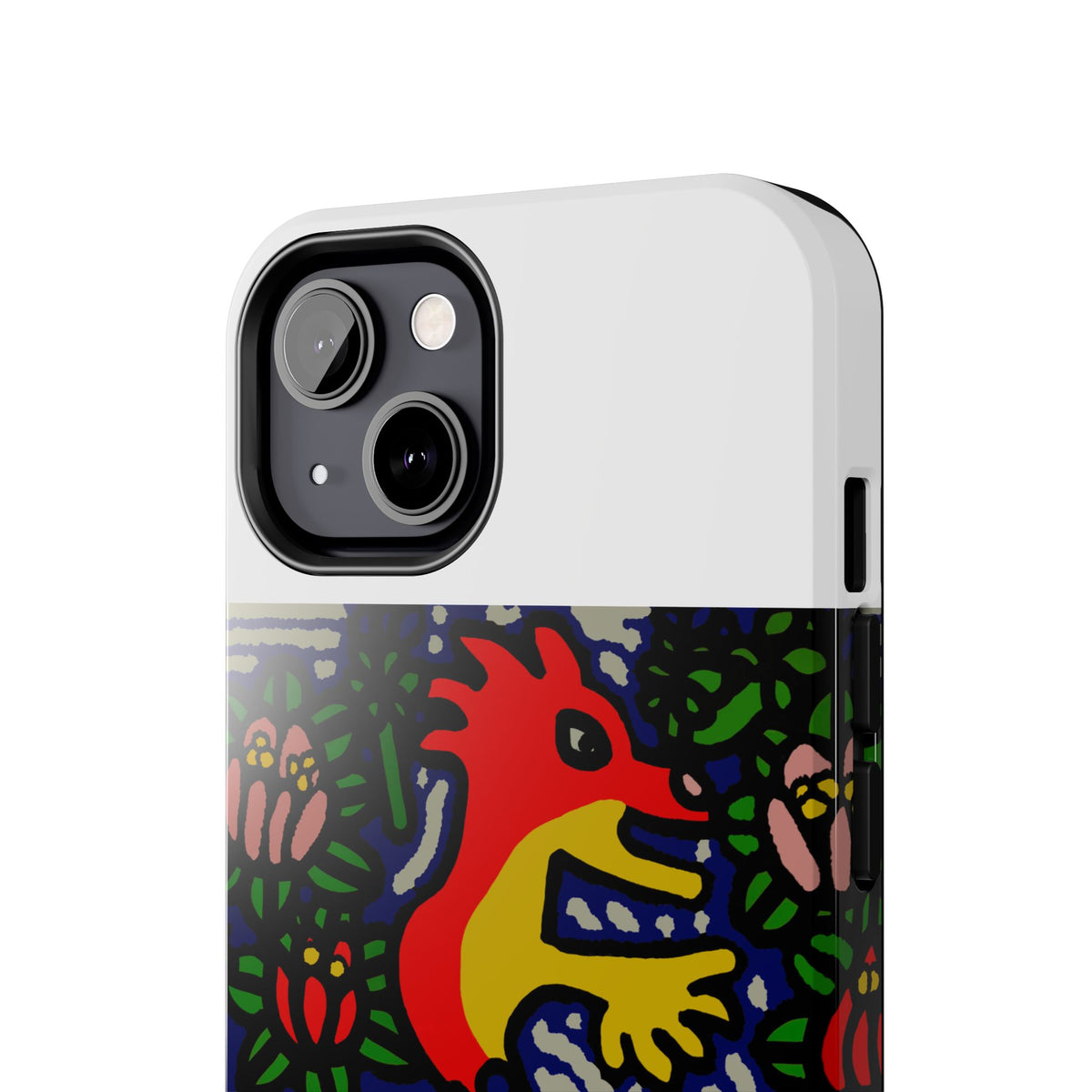 Breaking through the surface of a lotus pond Tough Phone Case