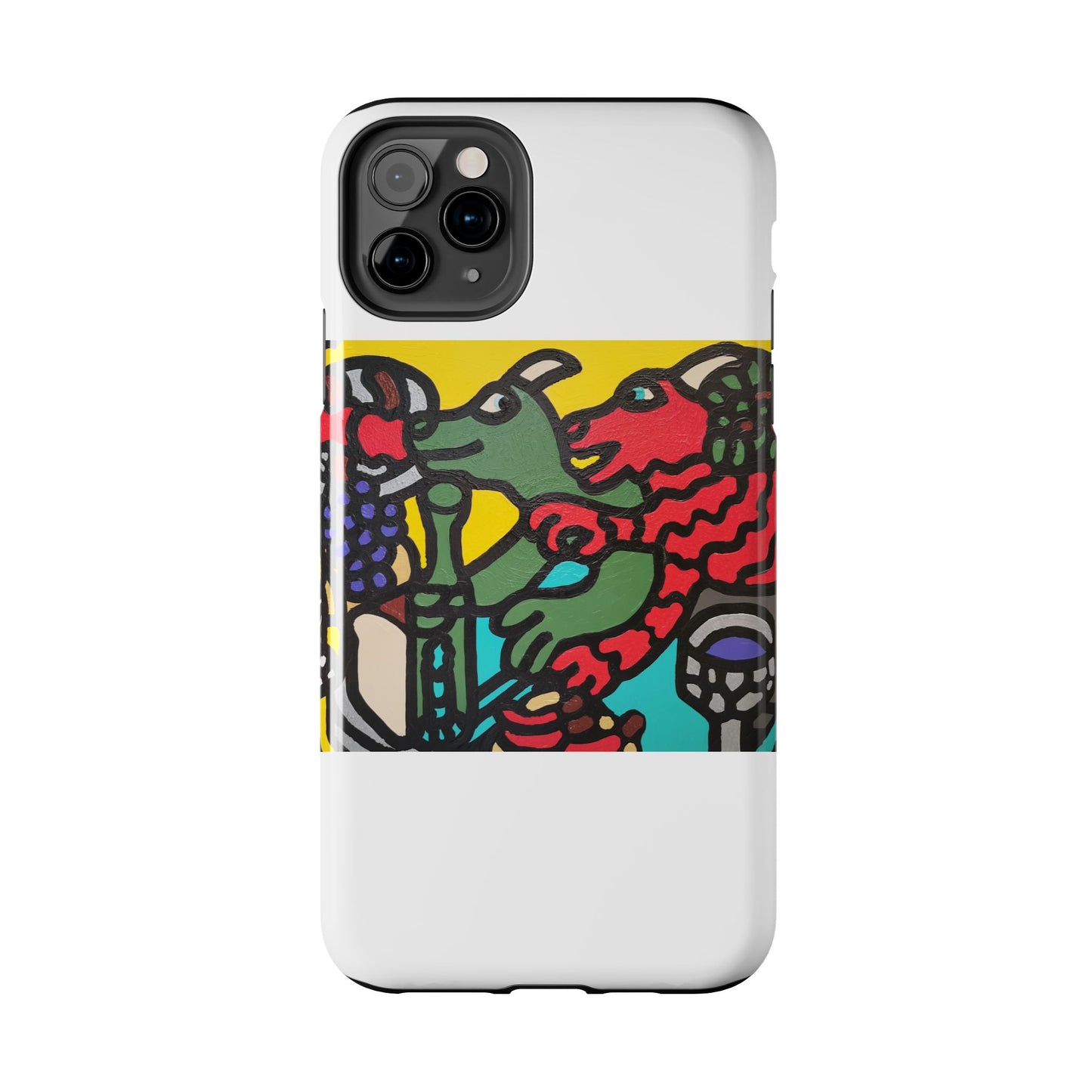Enjoying our companionship Tough Phone Case