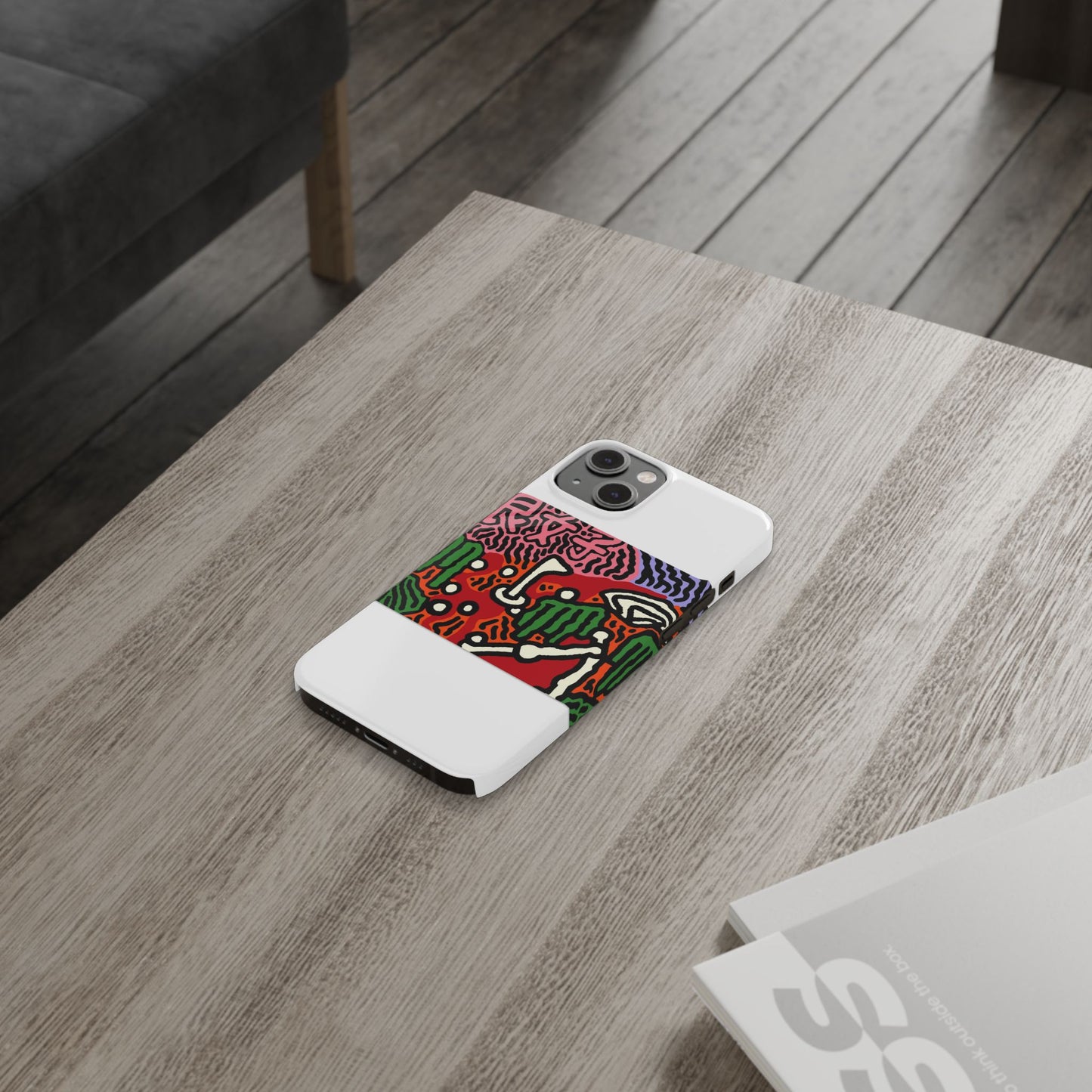 Scoring goals throughout life Slim Phone Case