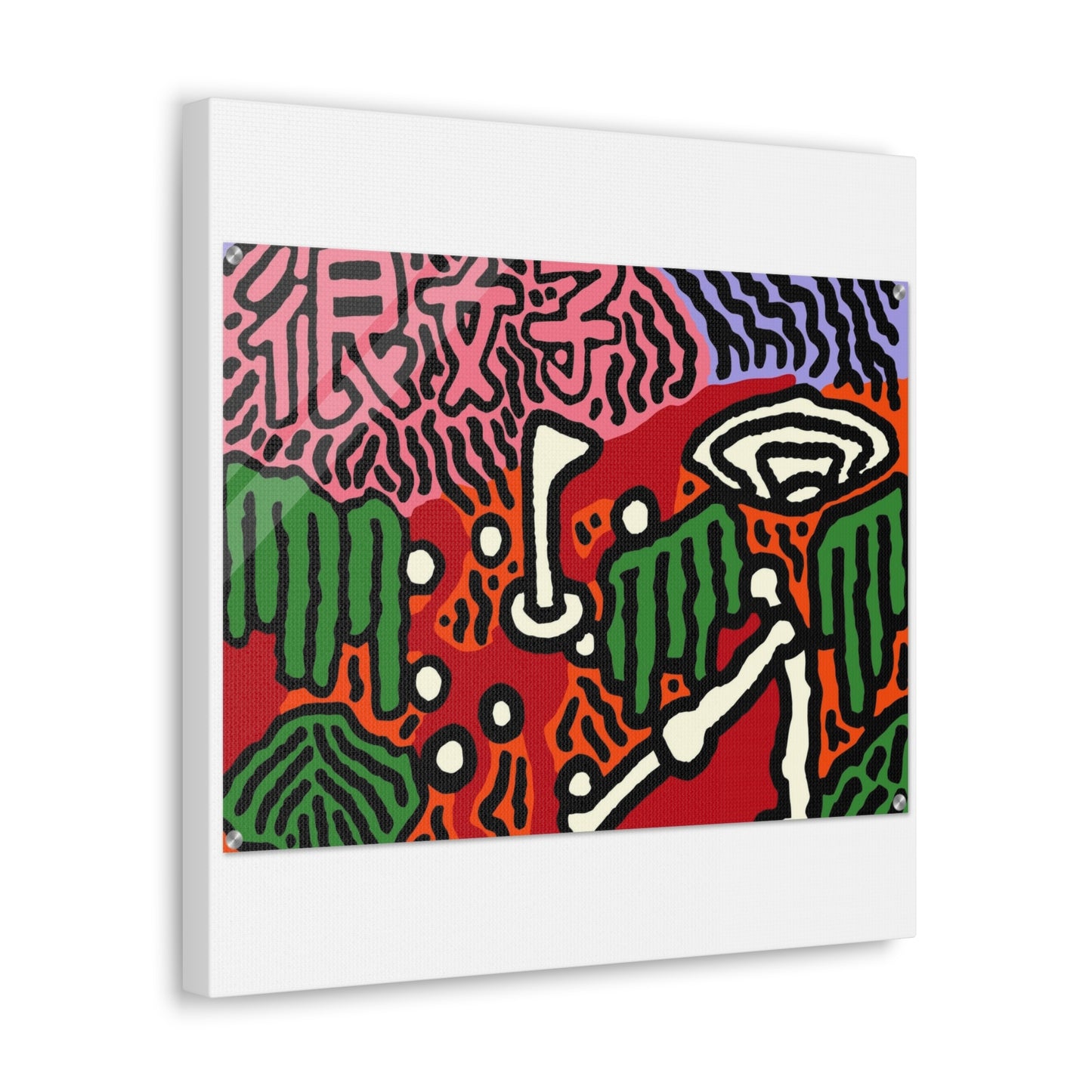 Scoring goals throughout life Canvas (Large)