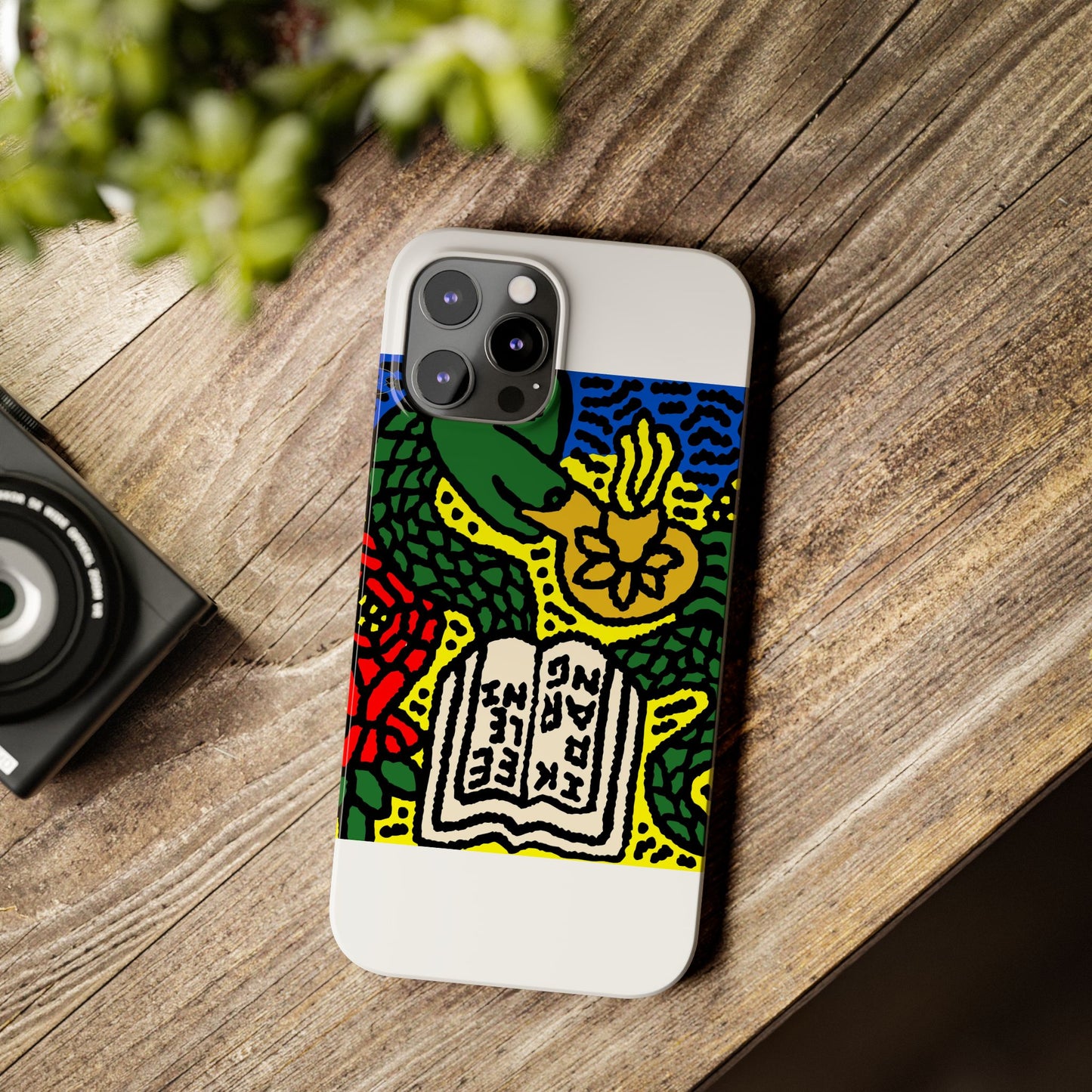 Shining a light on knowledge Slim Phone Case