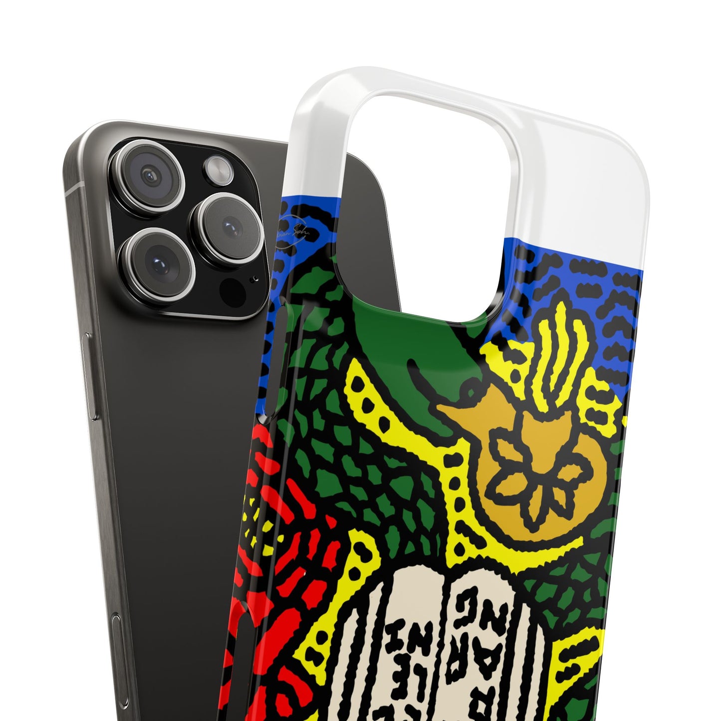 Shining a light on knowledge Slim Phone Case