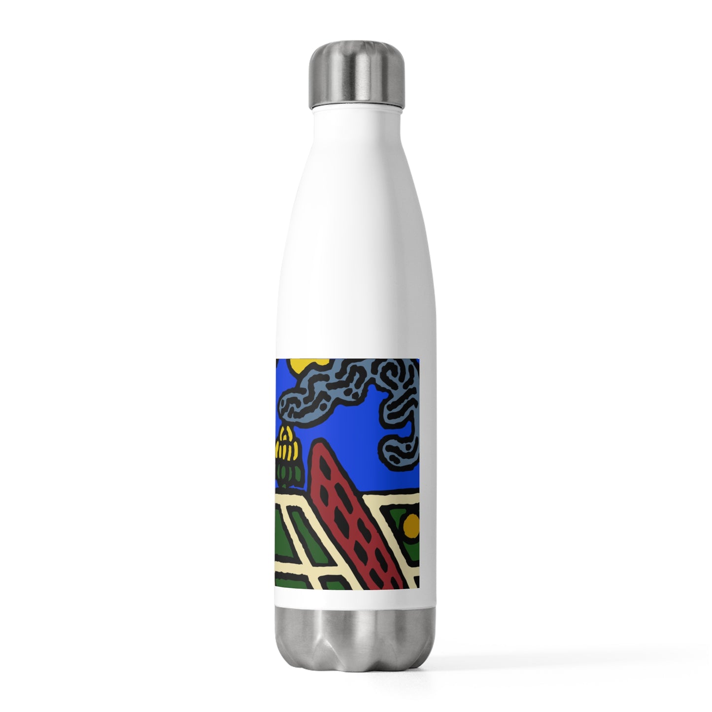 Ready for making big serves in life Stainless Steel Water Bottle
