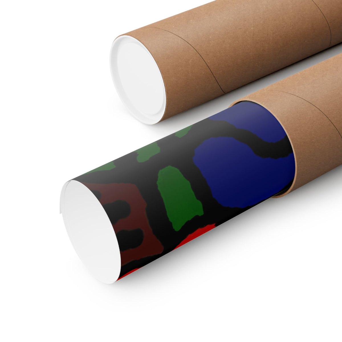 Bunnies in love Matte Poster Horizontal (Large)