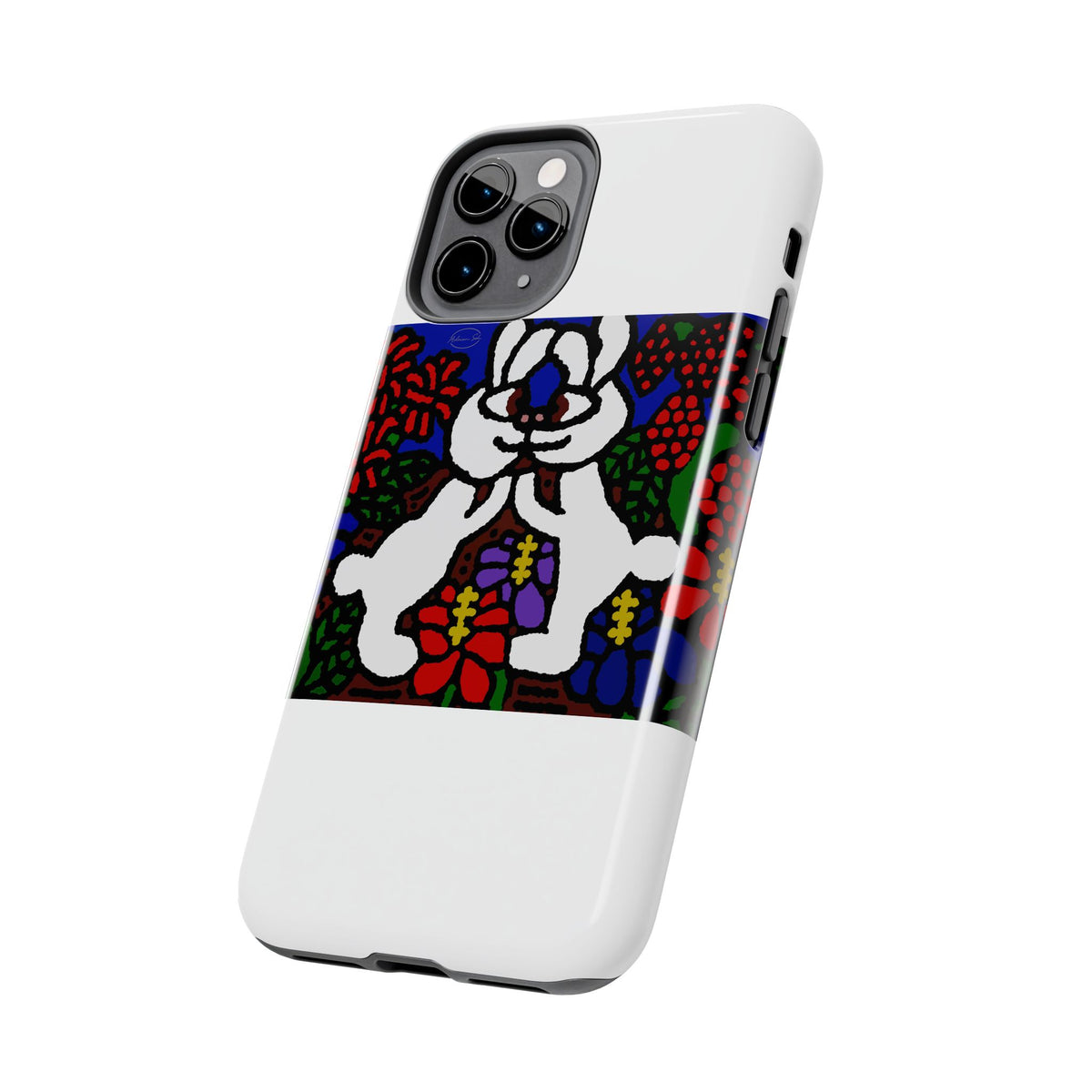 Bunnies in love Tough Phone Case