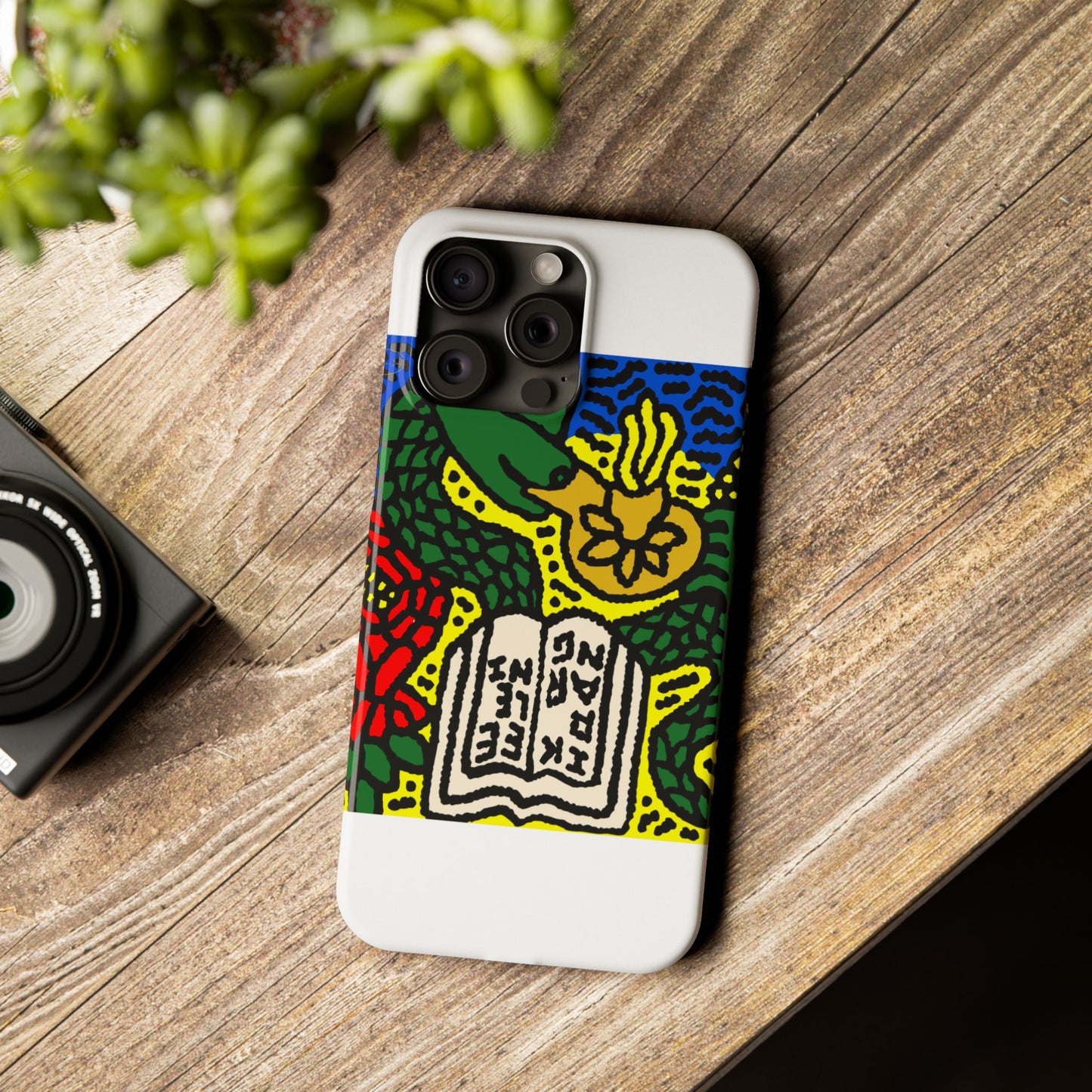 Shining a light on knowledge Slim Phone Case