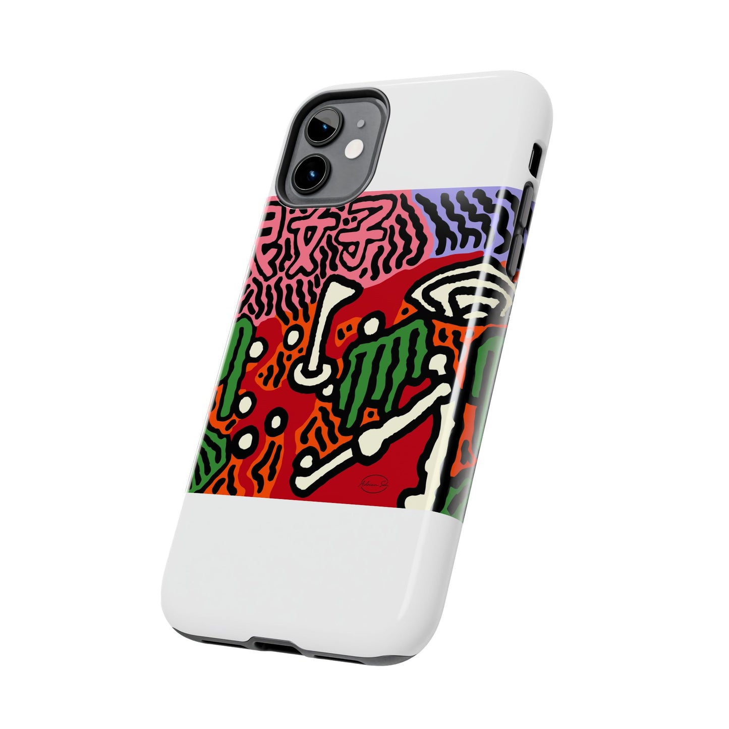 Hitting holes in one throughout life Tough Phone Case