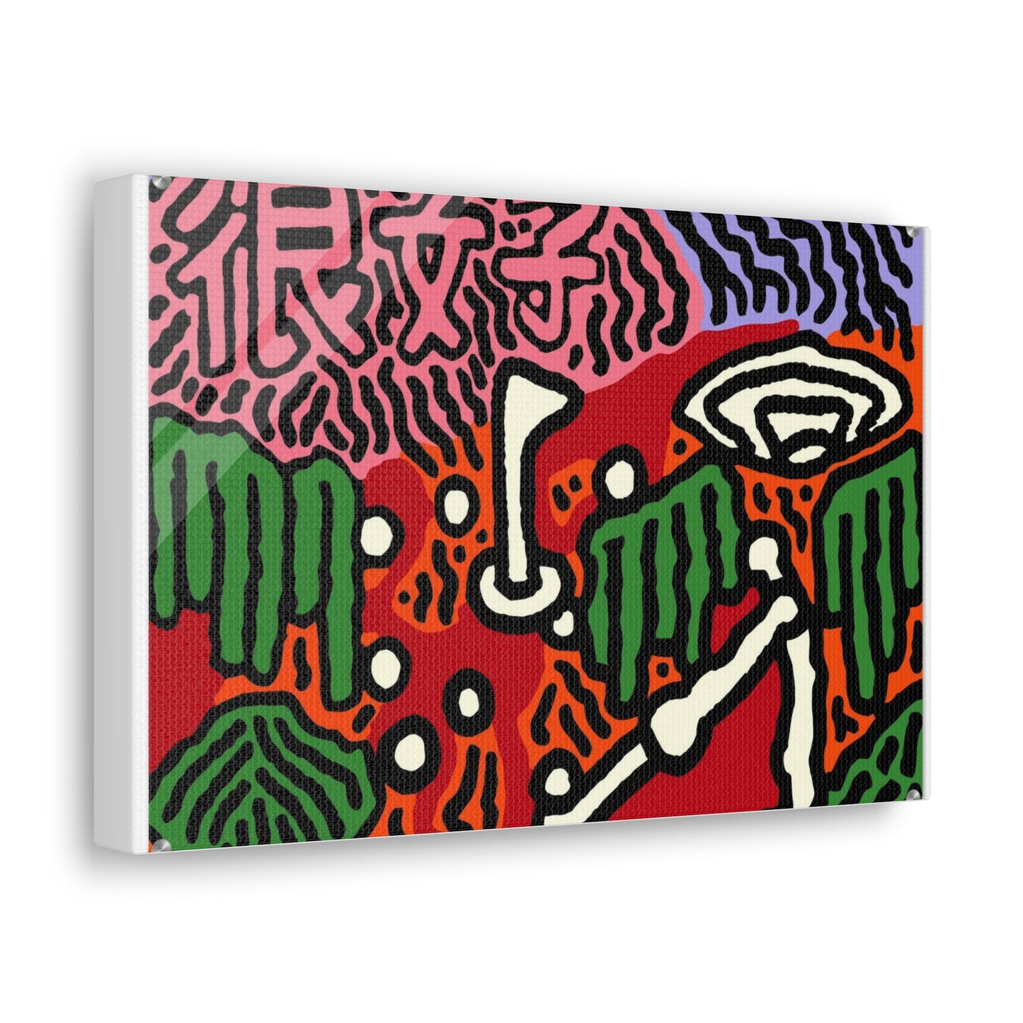 Scoring goals throughout life Canvas (Large)
