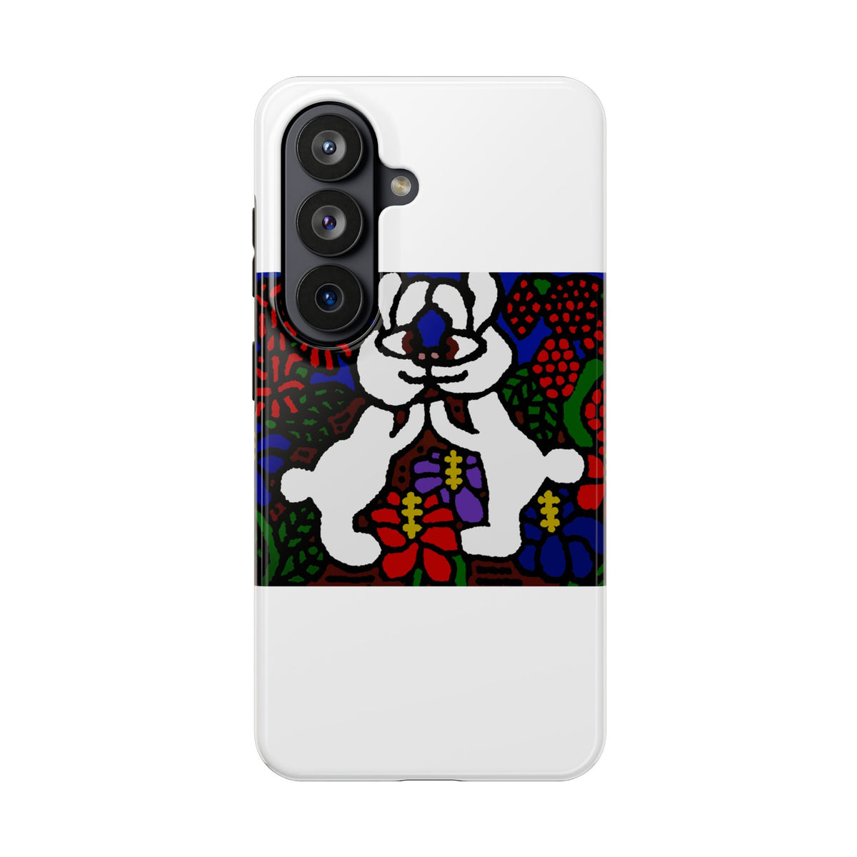 Bunnies in love Tough Phone Case