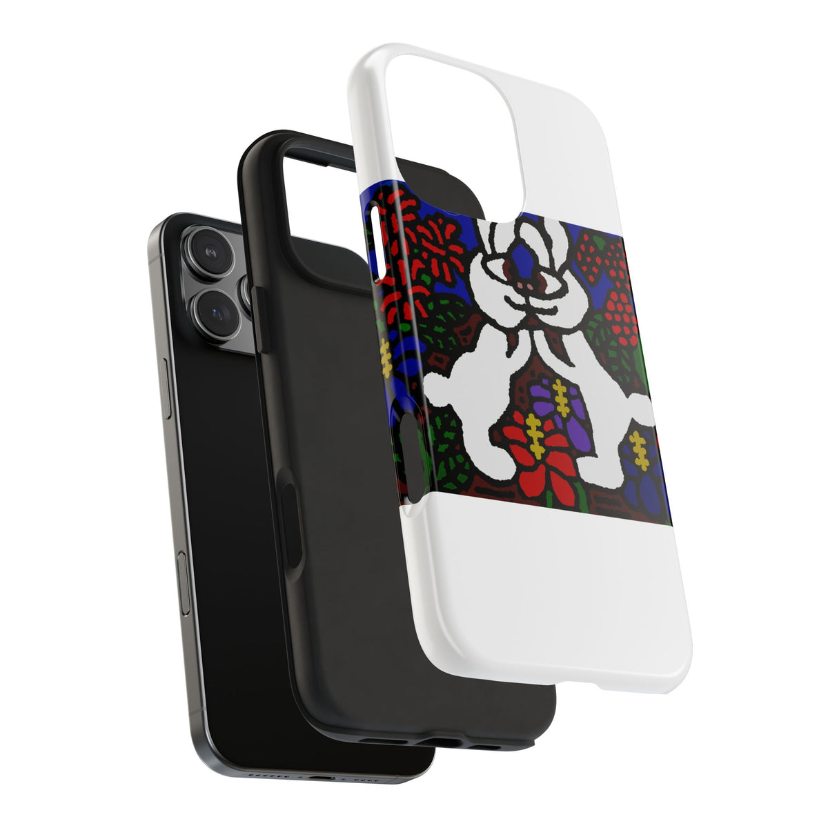 Bunnies in love Tough Phone Case