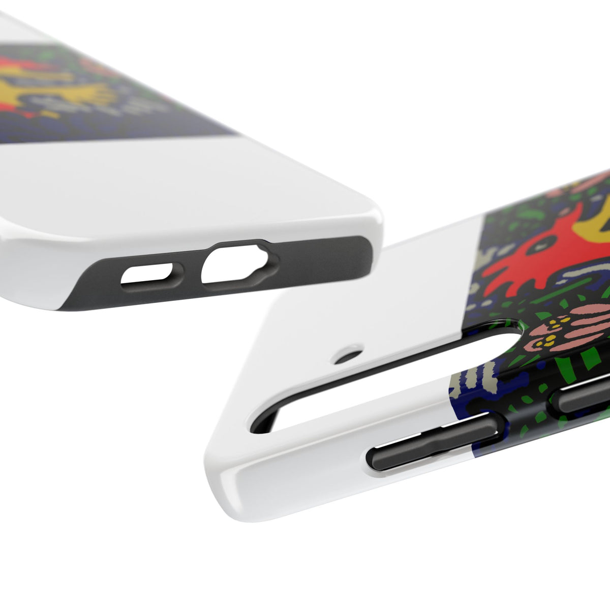 Breaking through the surface of a lotus pond Tough Phone Case