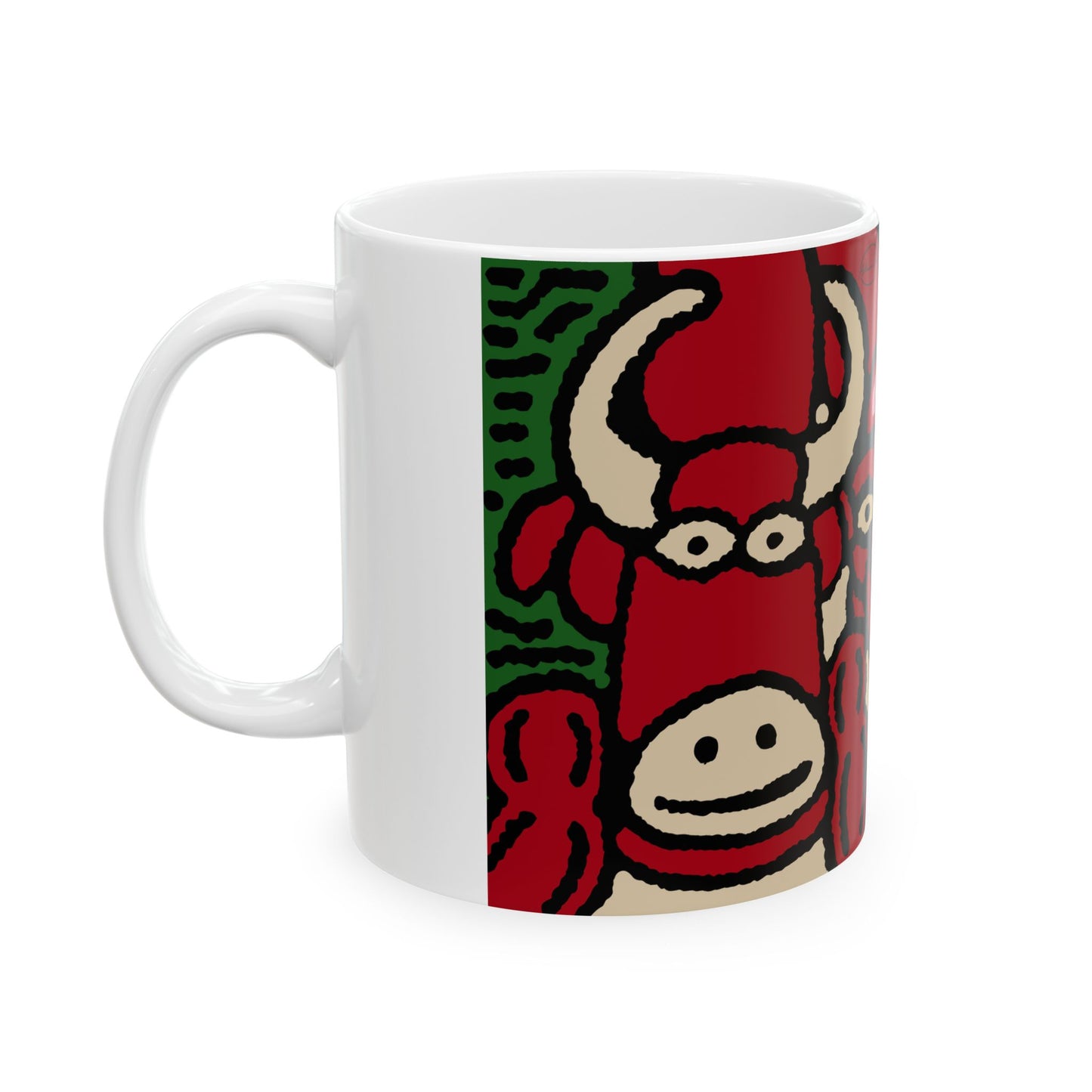 Going blessed by light together Ceramic Mug