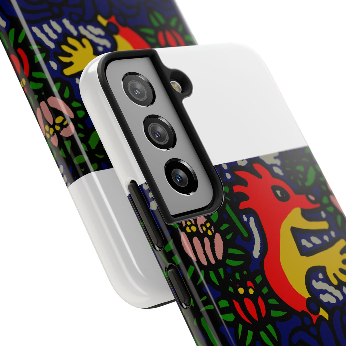 Breaking through the surface of a lotus pond Tough Phone Case
