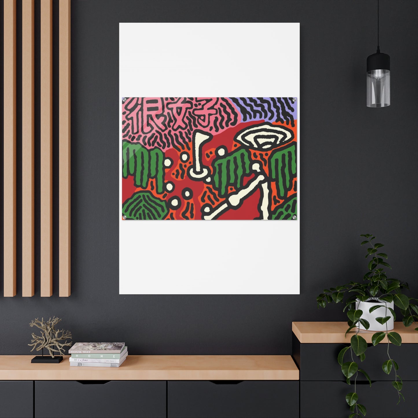 Scoring goals throughout life Canvas (Large)