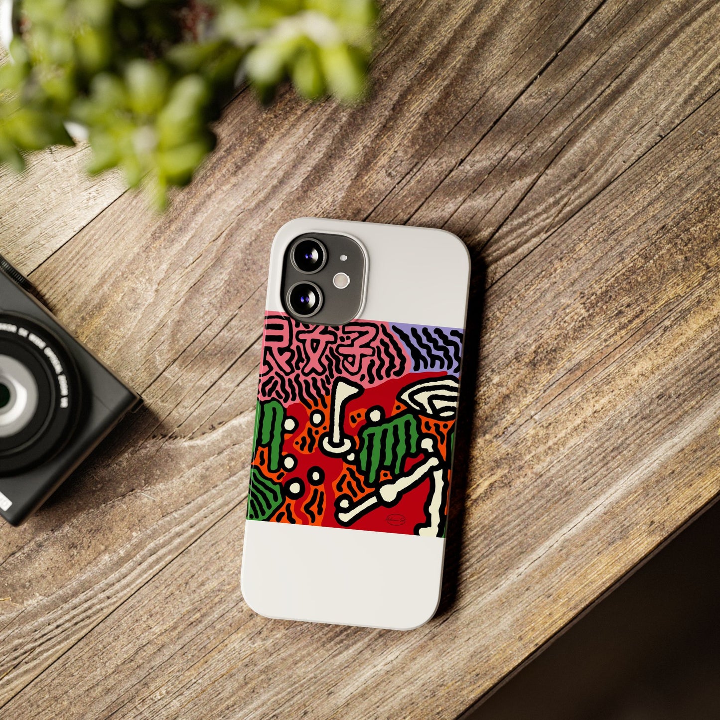Hitting holes in one throughout life Slim Phone Case