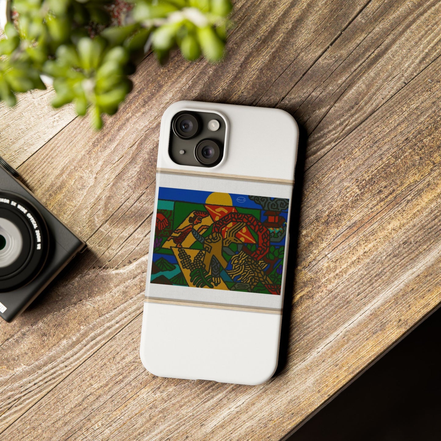 Drawing your own destiny Slim Phone Case