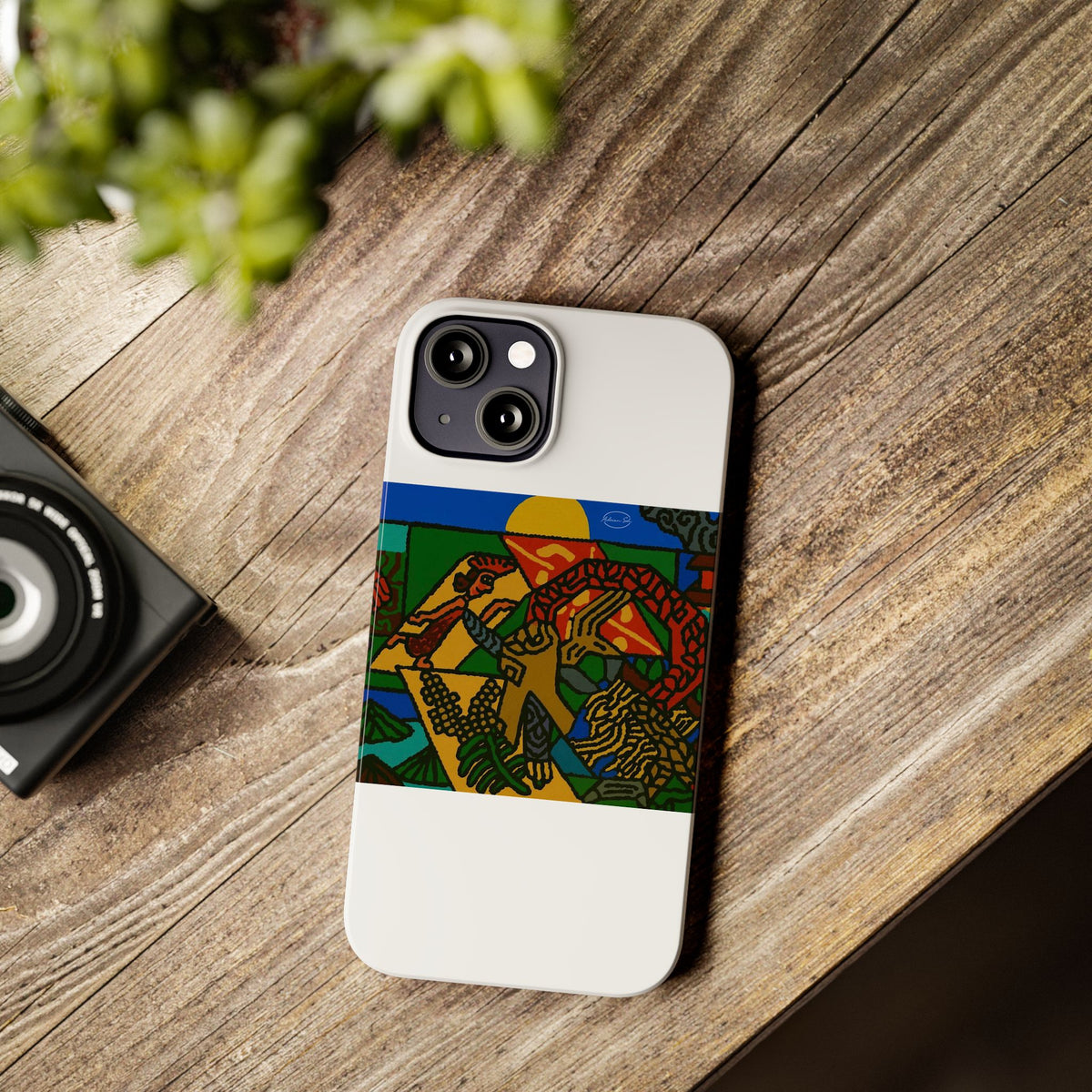 Drawing your own destiny Slim Phone Case