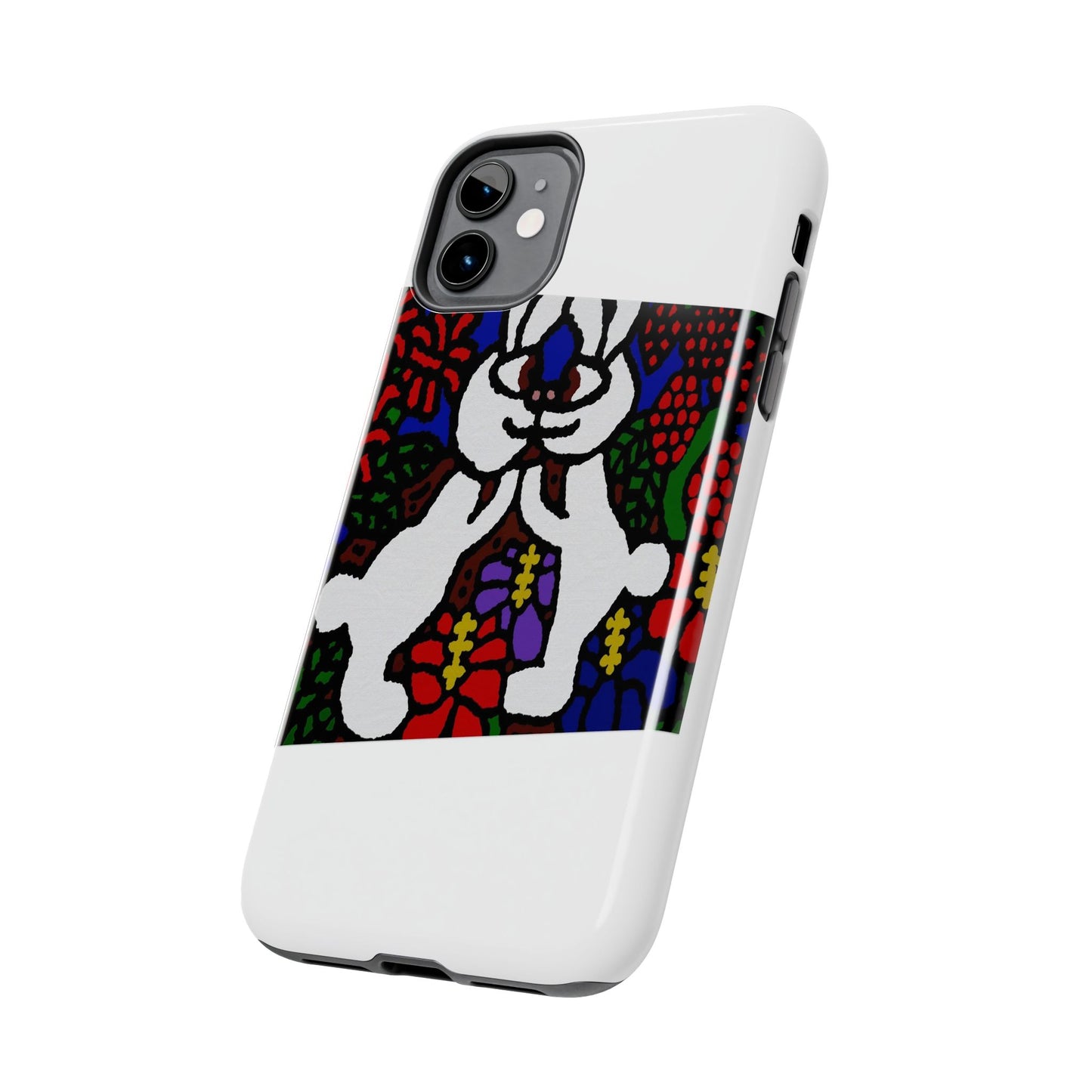 Bunnies in love Tough Phone Case