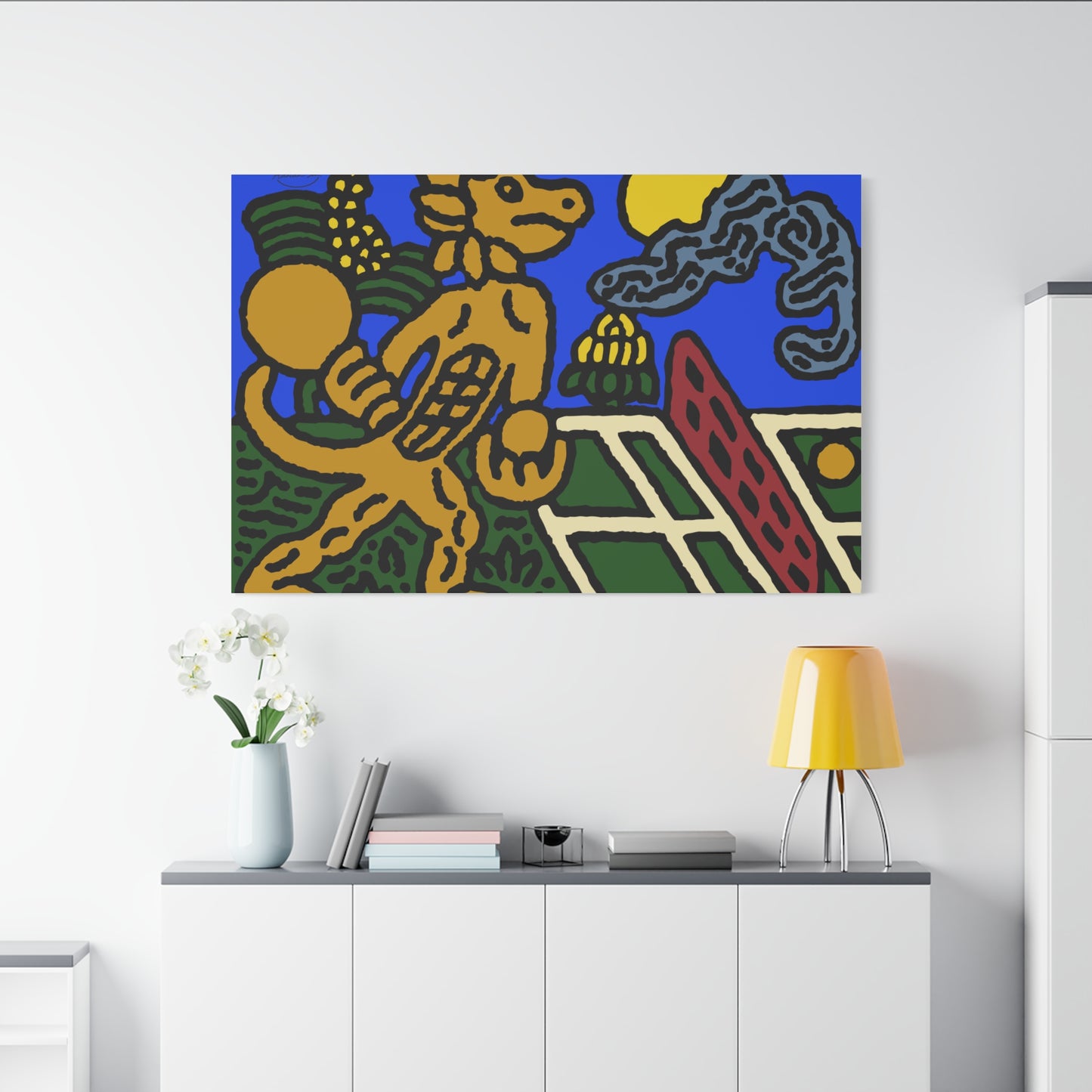 Ready for making big serves in life Canvas (Small)