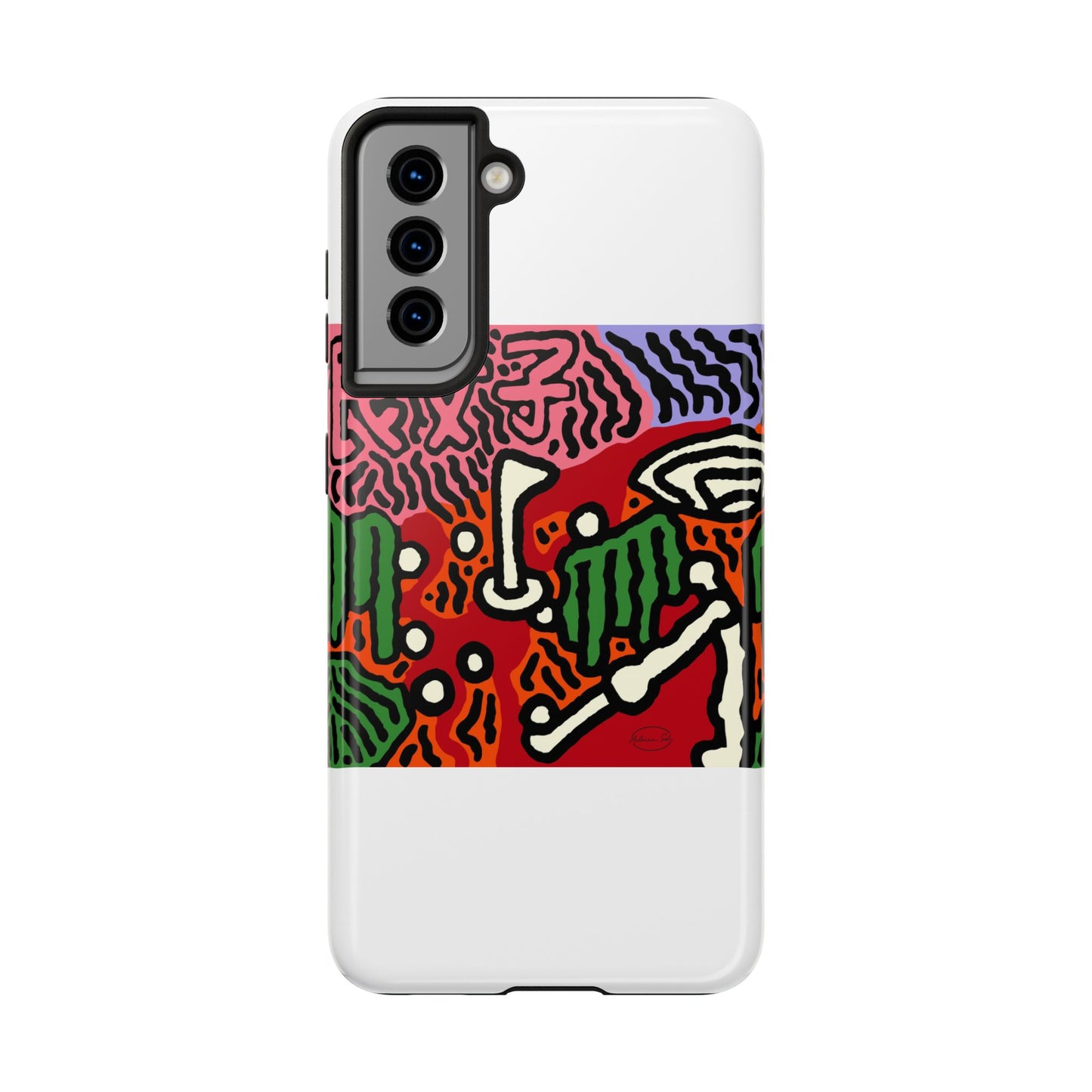 Hitting holes in one throughout life Tough Phone Case