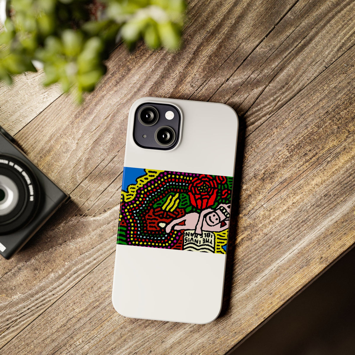 Enjoying our companionship Slim Phone Case