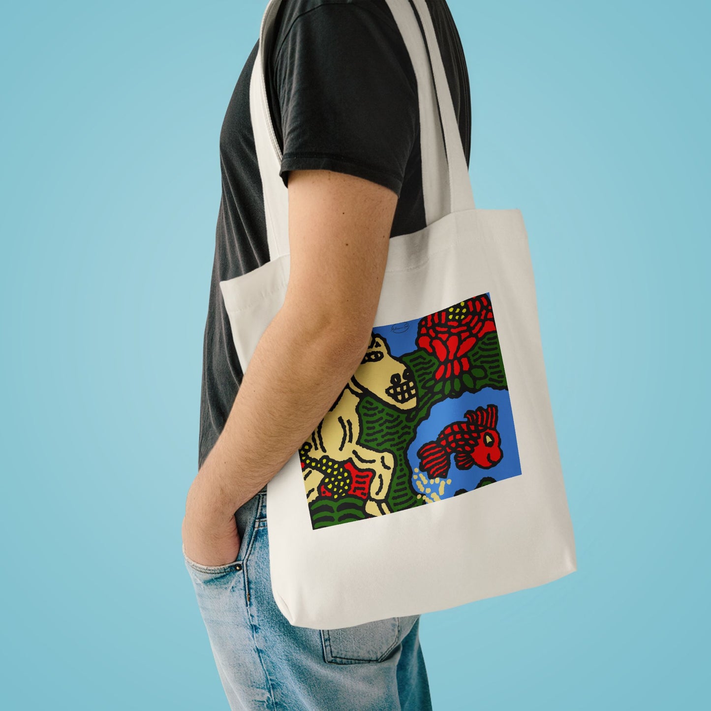 Galloping carefree through life Classic Tote Bag
