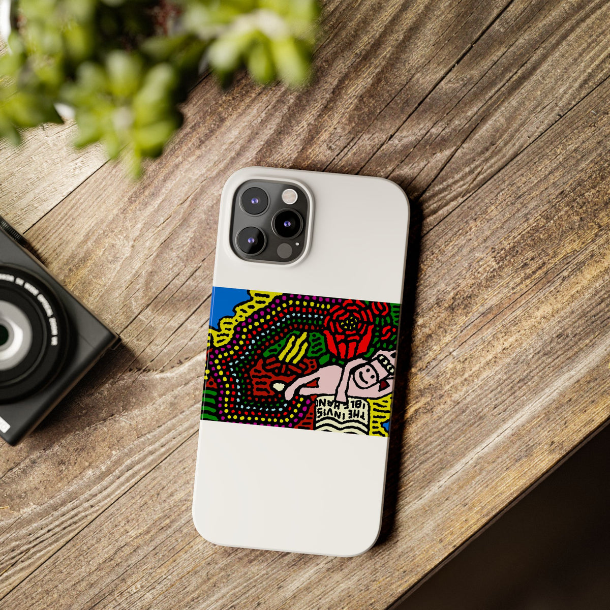 Enjoying our companionship Slim Phone Case