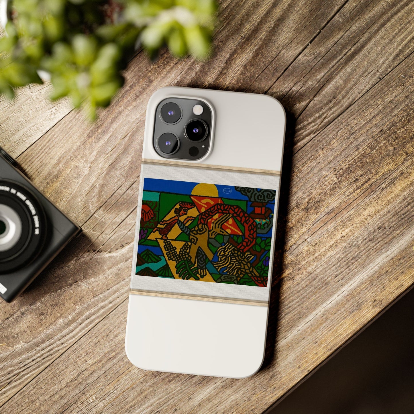 Drawing your own destiny Slim Phone Case