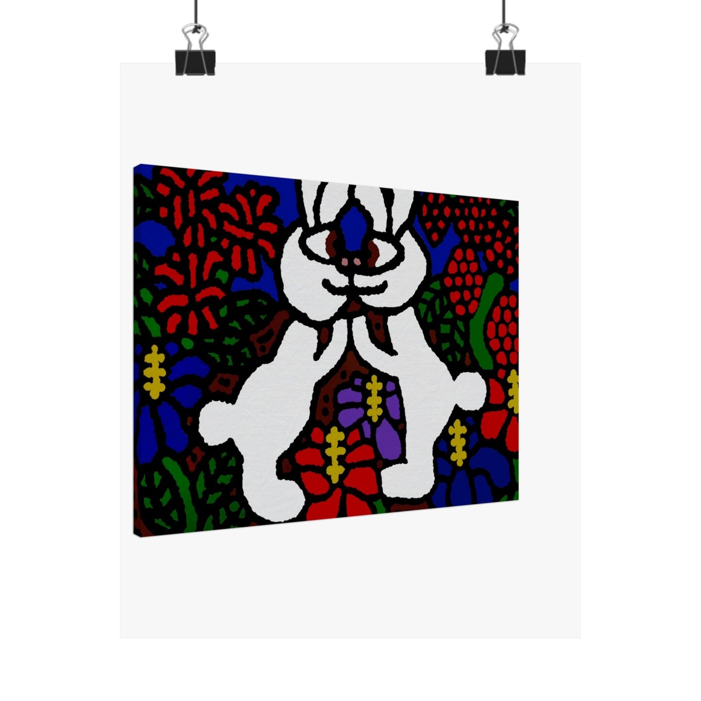 Bunnies in love Matte Poster Vertical (Small)