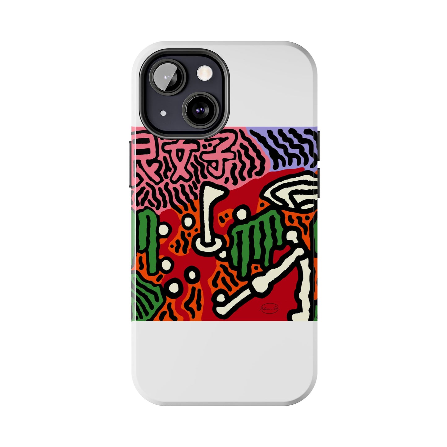 Hitting holes in one throughout life Tough Phone Case