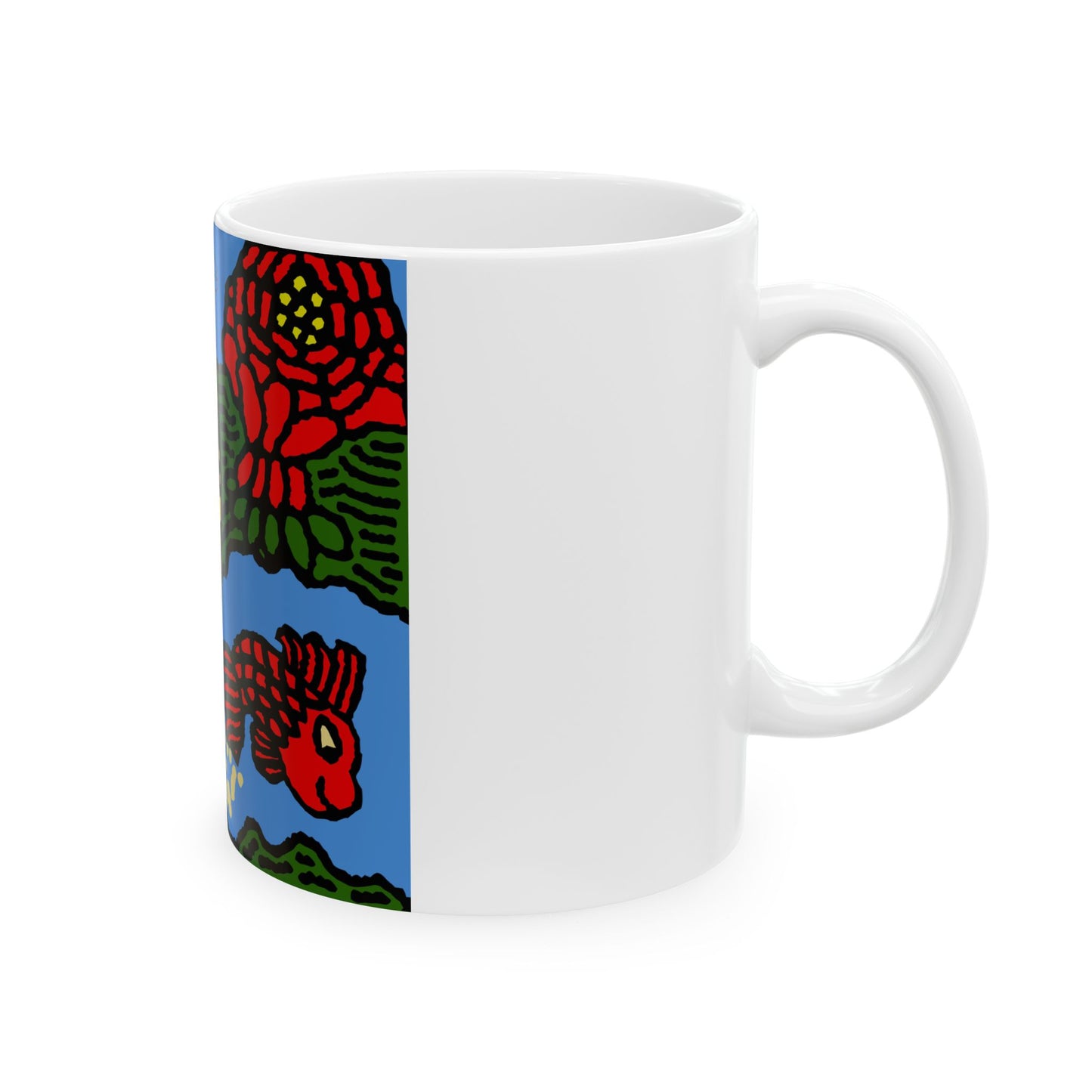 Galloping carefree through life Ceramic Mug