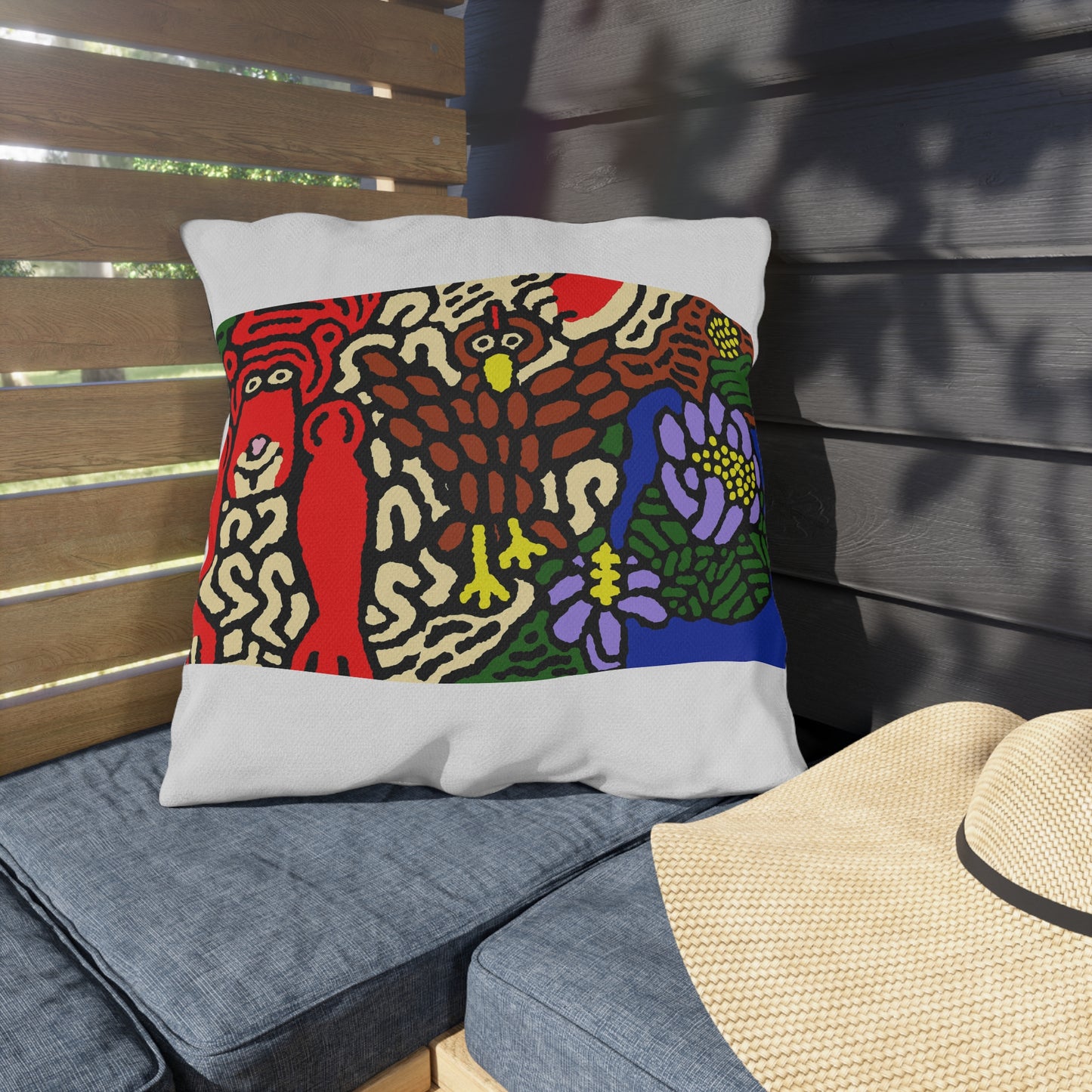 Friendly competition — Outdoor Pillow